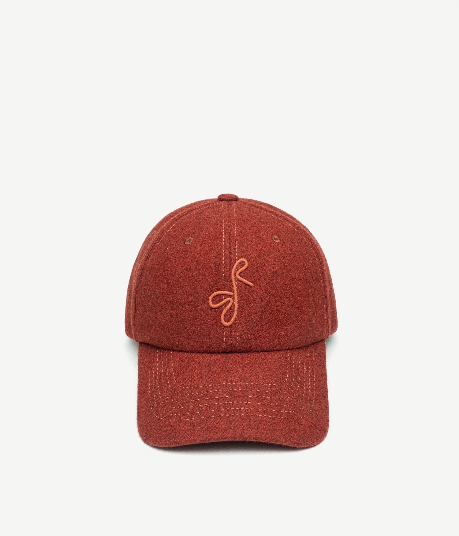 Ruslan Baginskiy Fall-Winter 2025, Monogram-embellished Baseball Cap