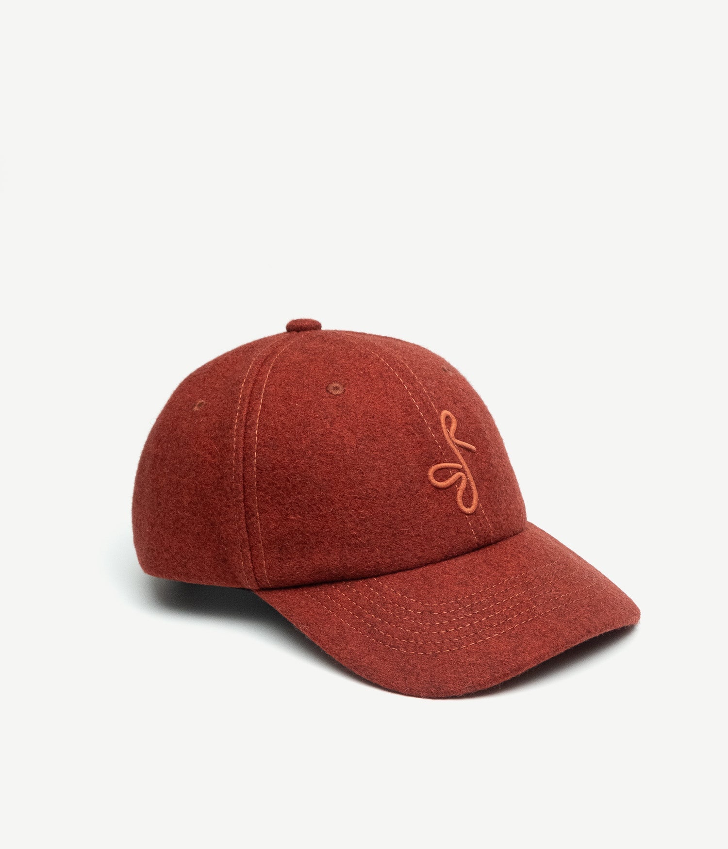 Ruslan Baginskiy Fall-Winter 2025, Monogram-embellished Baseball Cap