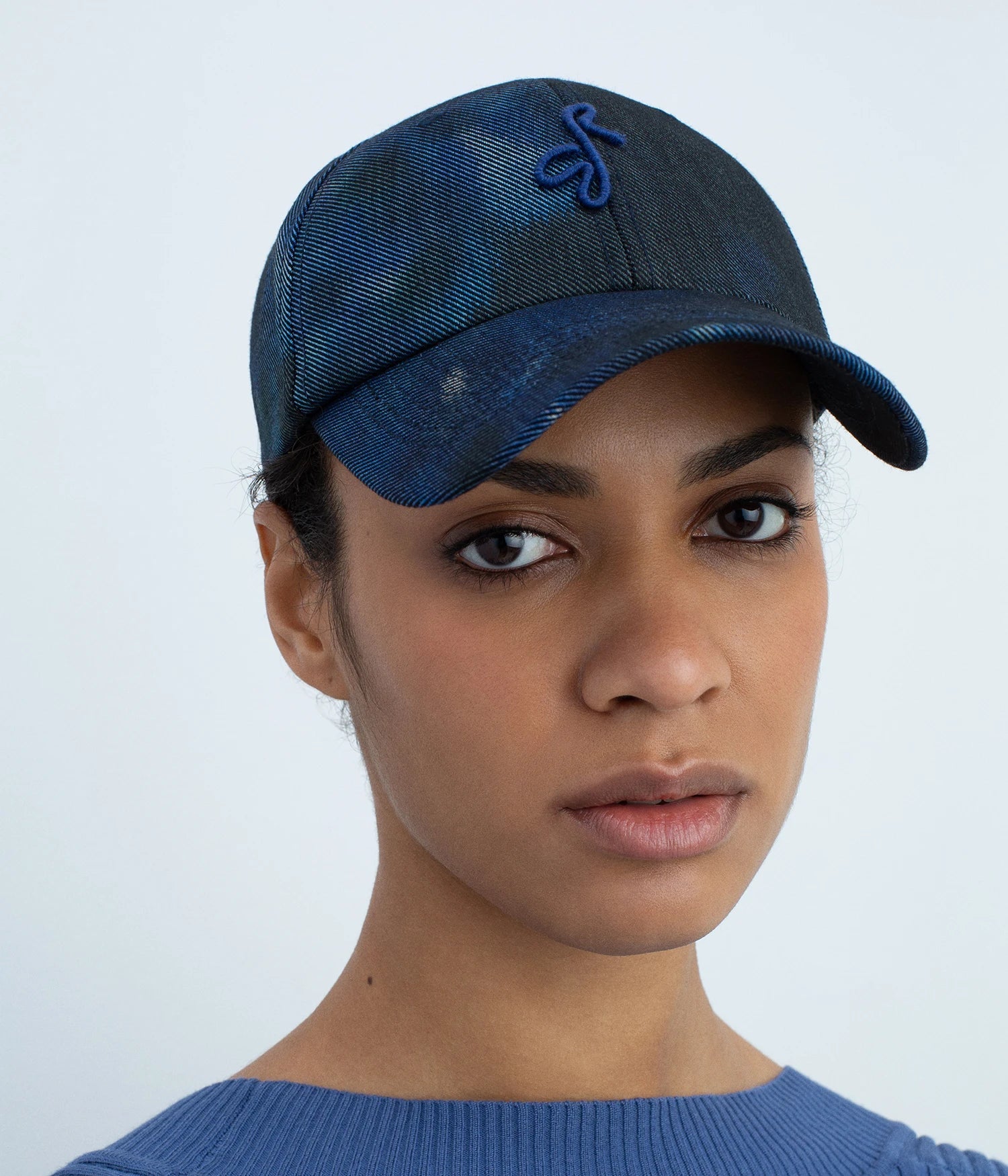 Monogram-embellished Baseball Cap