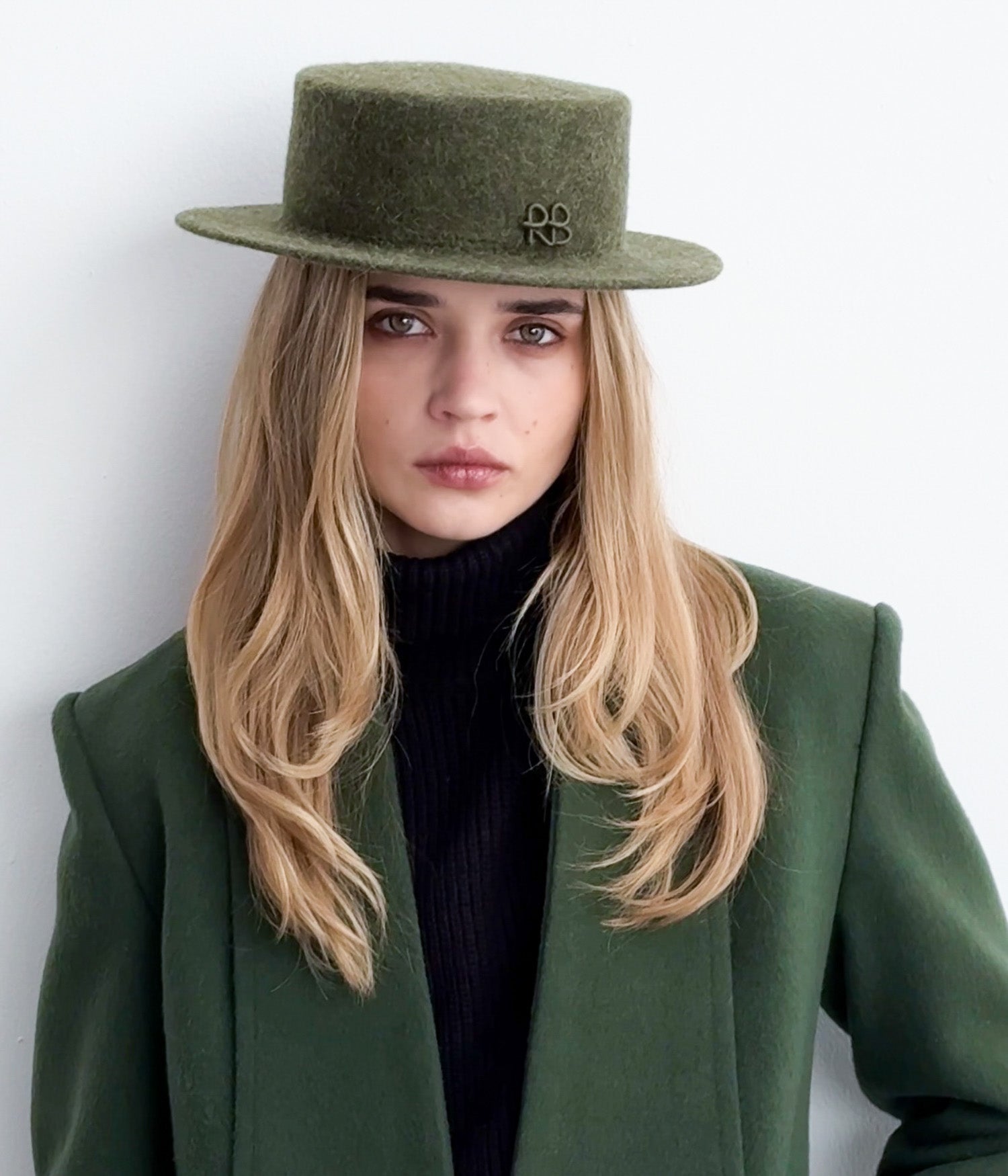 Logo-embellished Canotier Hat