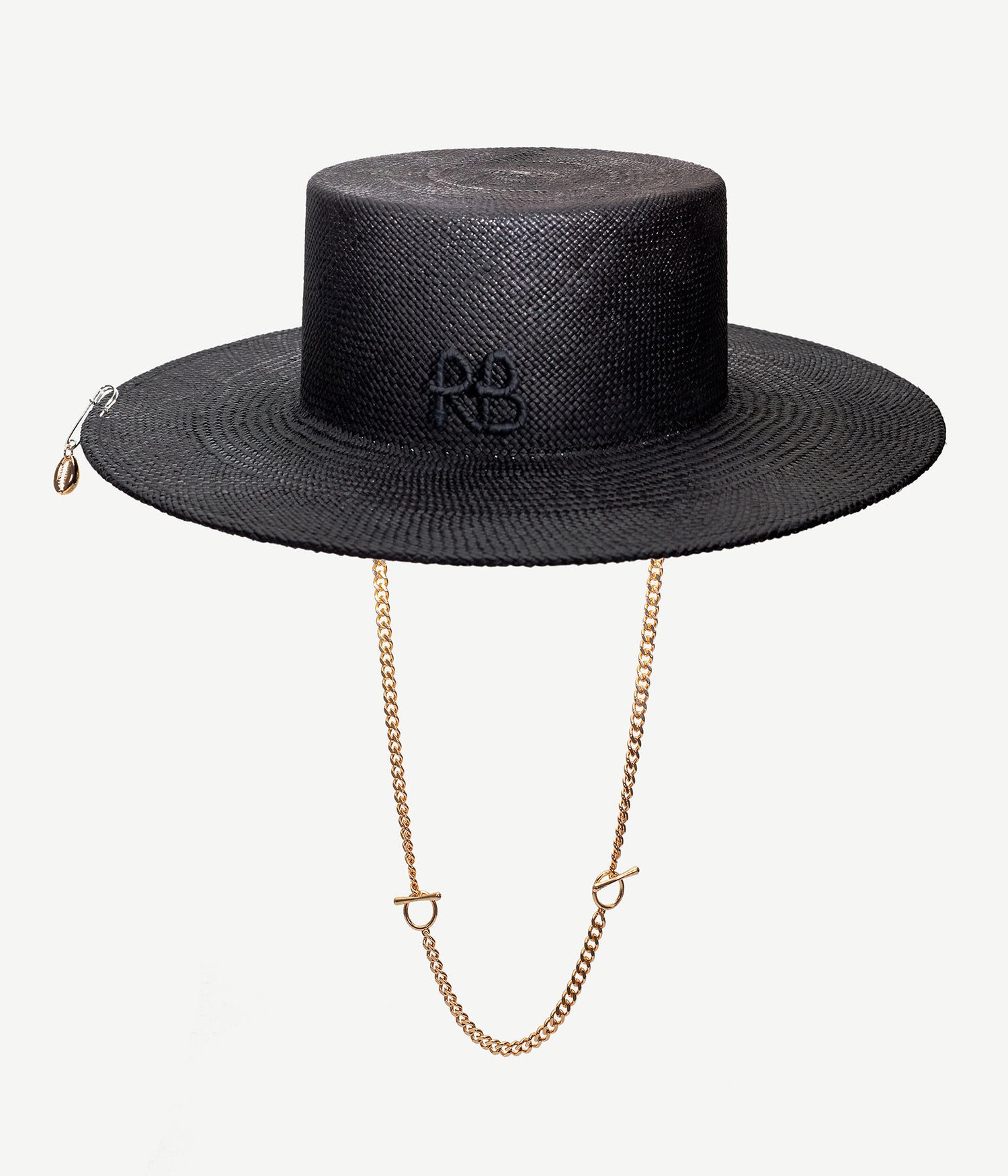 Photo, Canotier Hat, Pierced Canotier Hat