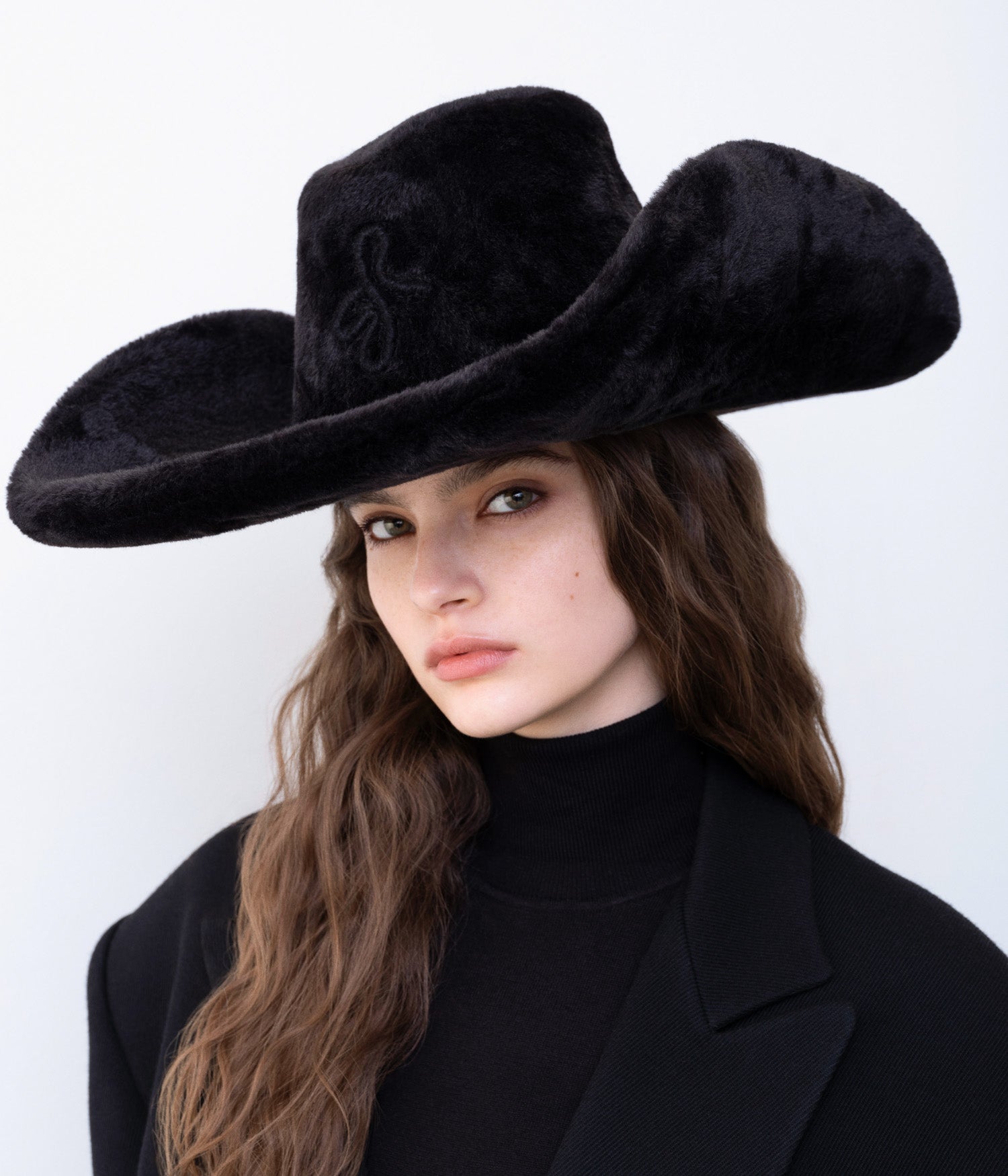 Faux Fur Cowboy Hat
