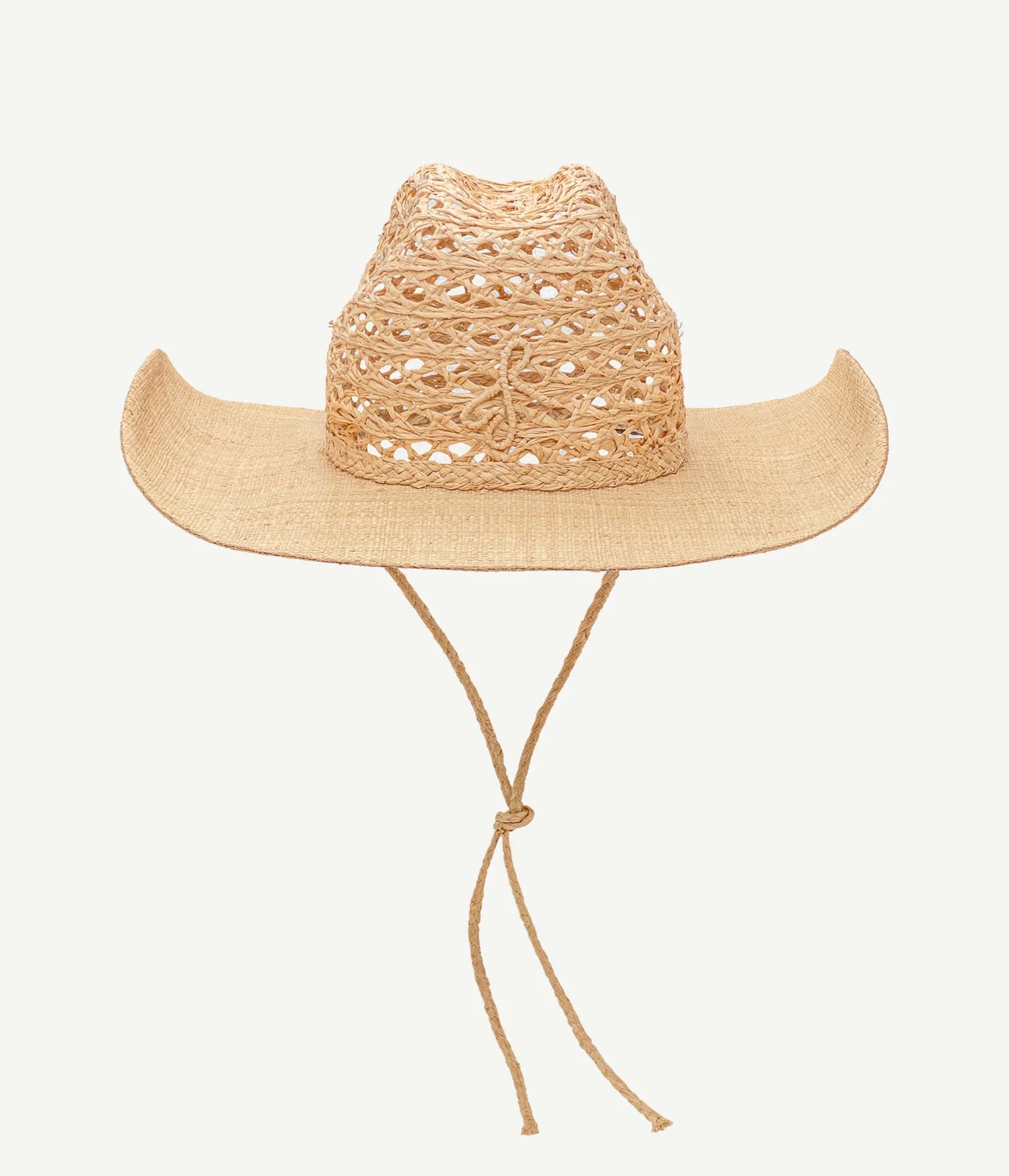 SS2025 drop 1, Cut Out Straw Cowboy Hat