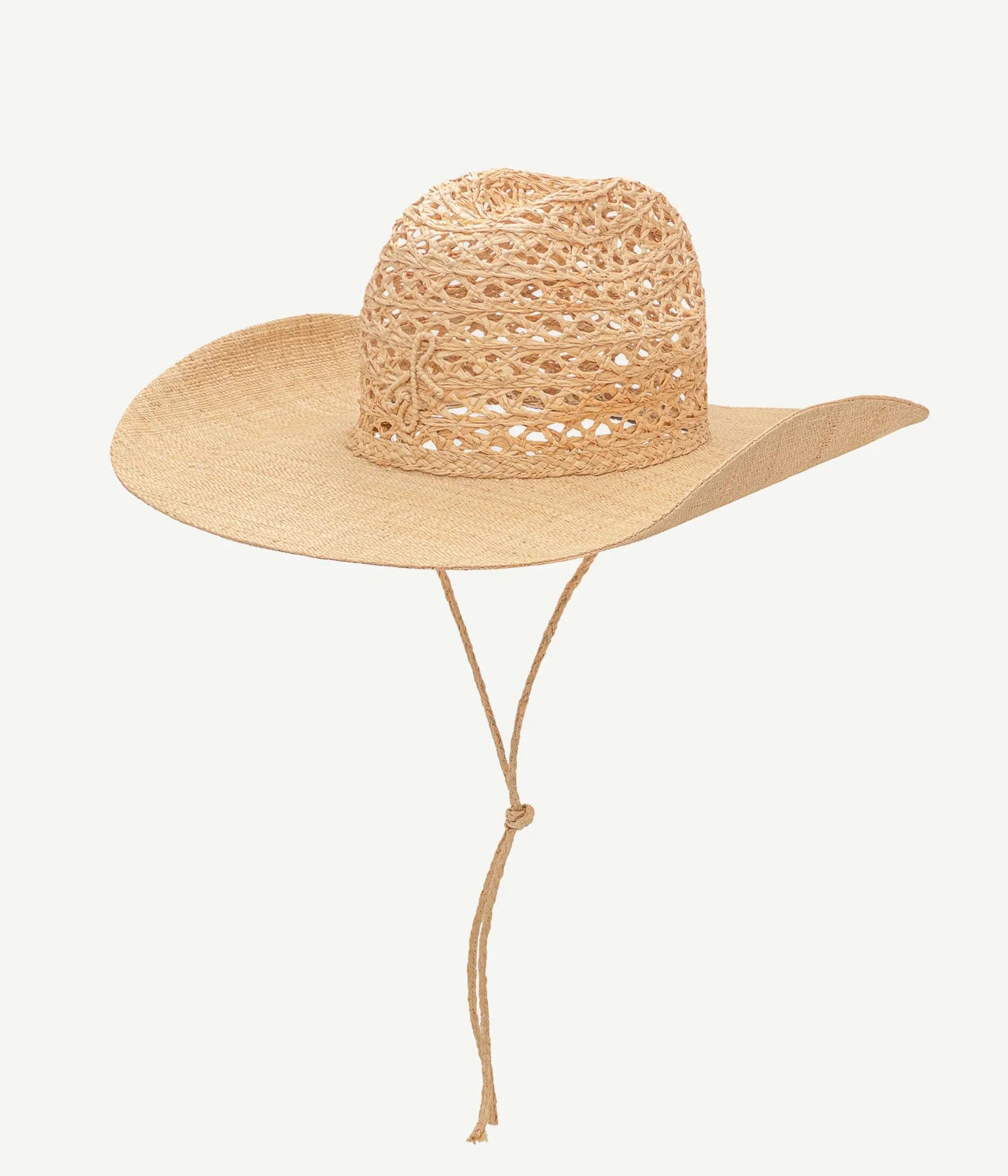 SS2025 drop 1, Cut Out Straw Cowboy Hat