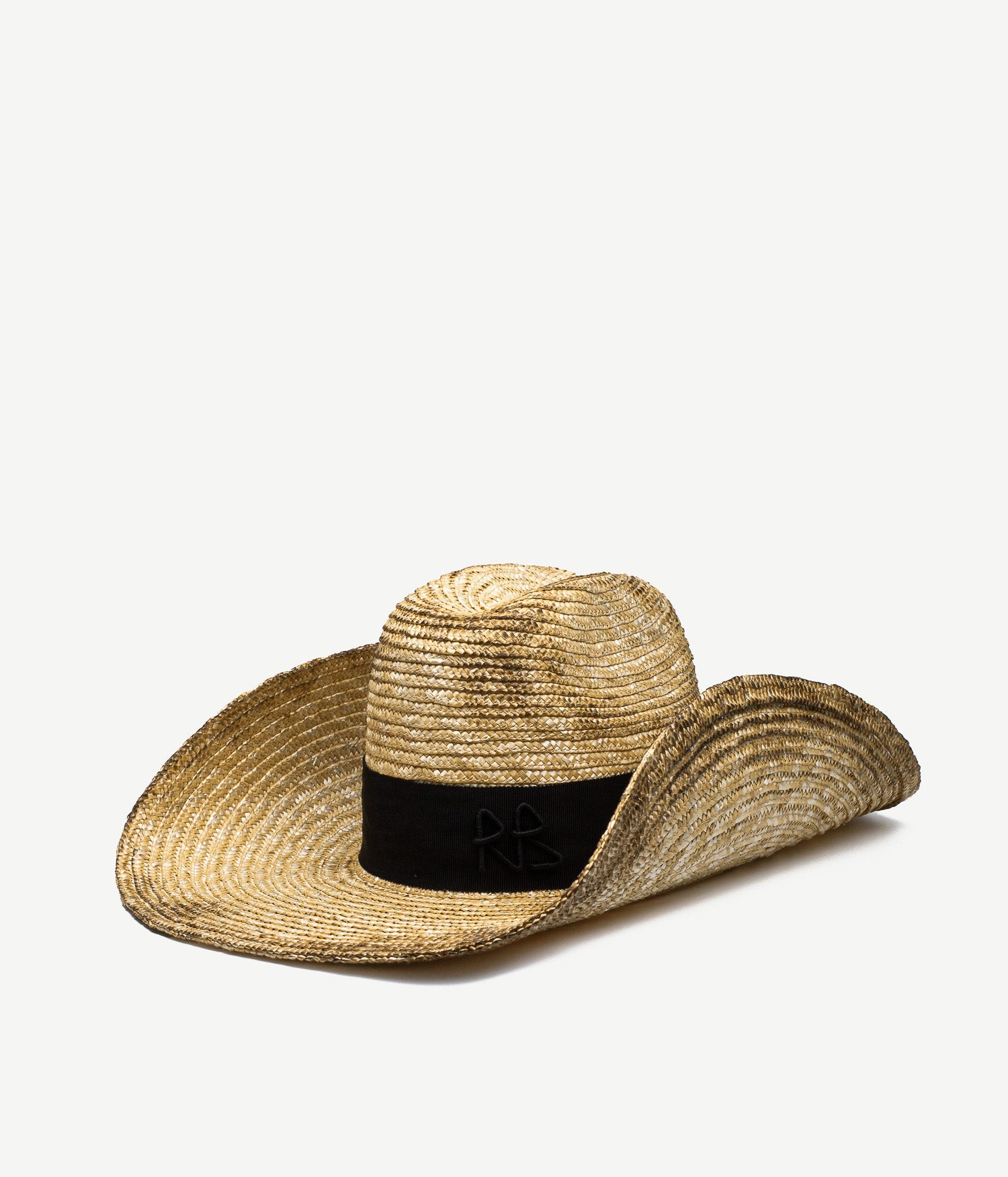 New Arrivals, Wheat Spikes Embellished "Sunburnt" Cowboy Hat