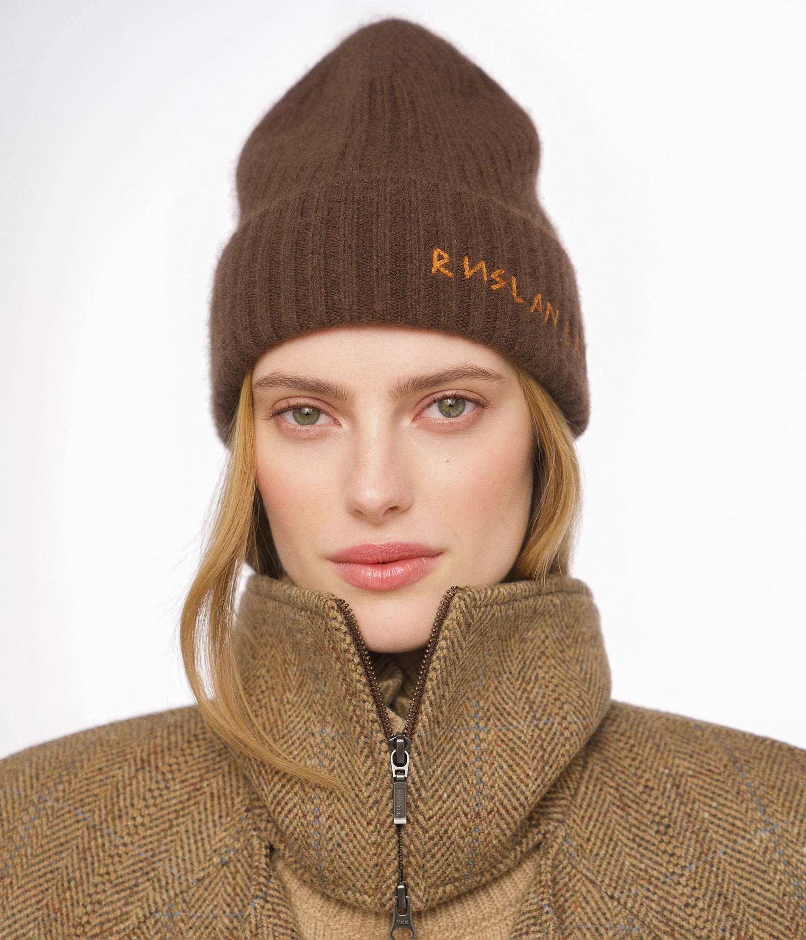 Deuxieme Classe beanie ブラウンC Cashmere Beanie • Ruslan Baginskiy Hats & Accessories - Україна