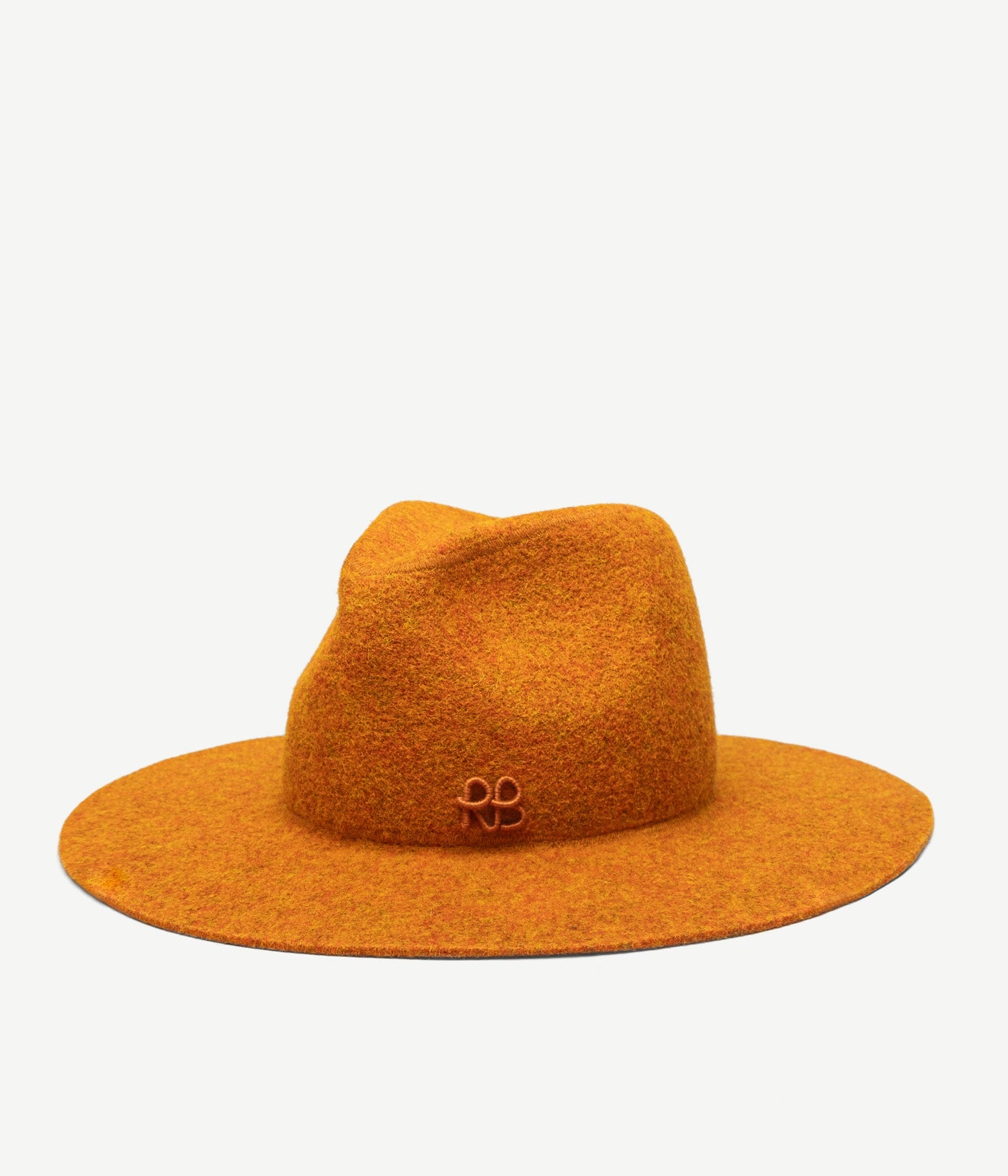 Logo-embellished Fedora Hat