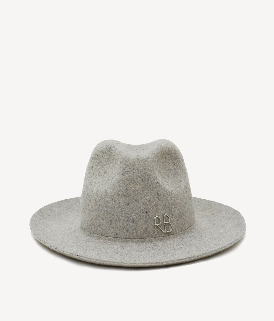 Wool Felt Fedora Hat FDR031-W-WRB-XS Ruslan Baginskiy