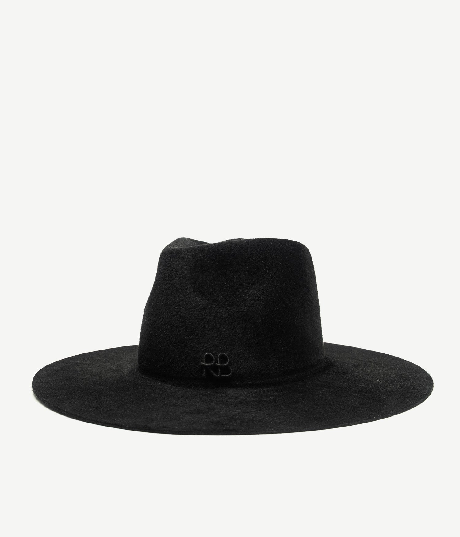 Logo-embellished Fedora Hat