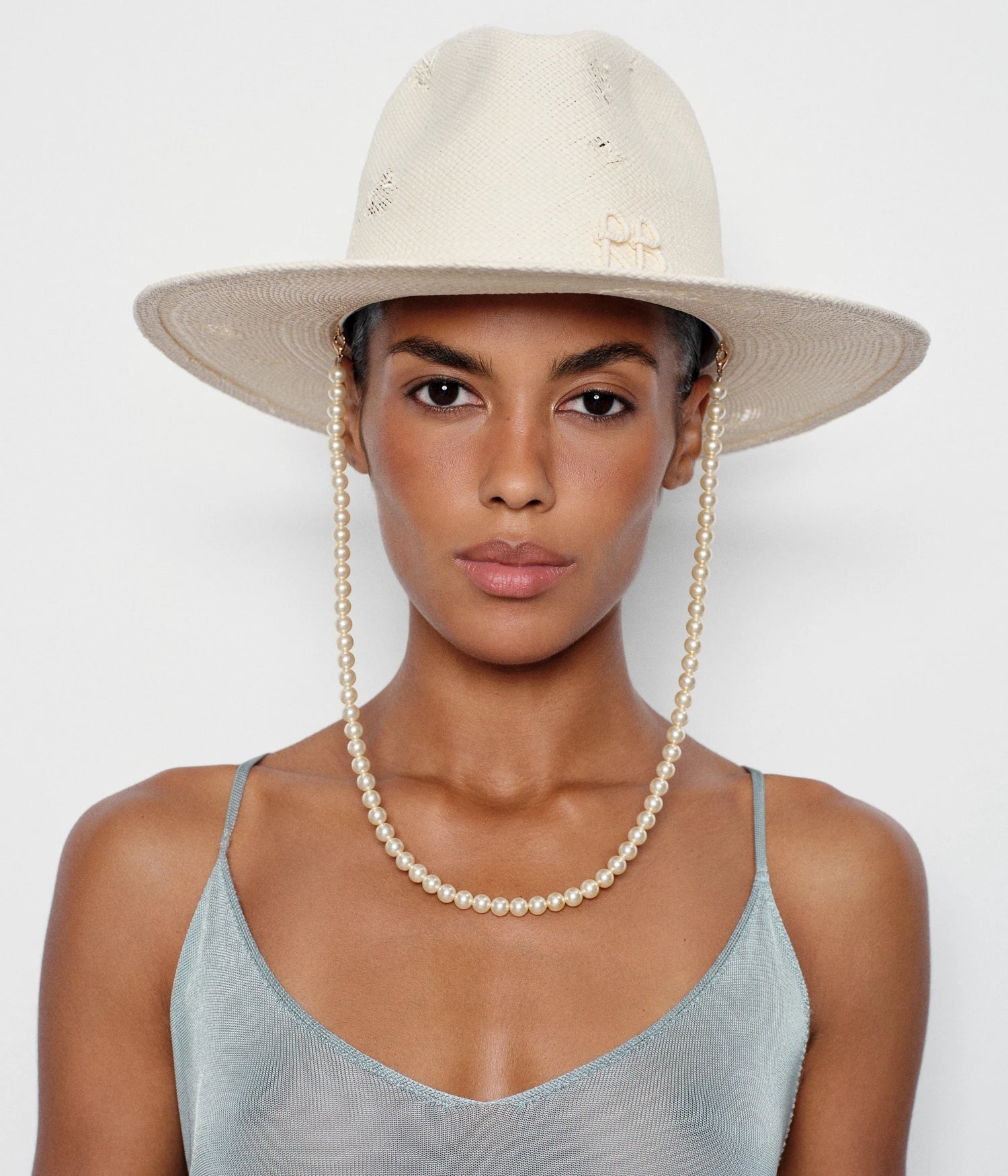 New Arrivals, Maxi-pearls Embellished Fedora Hat