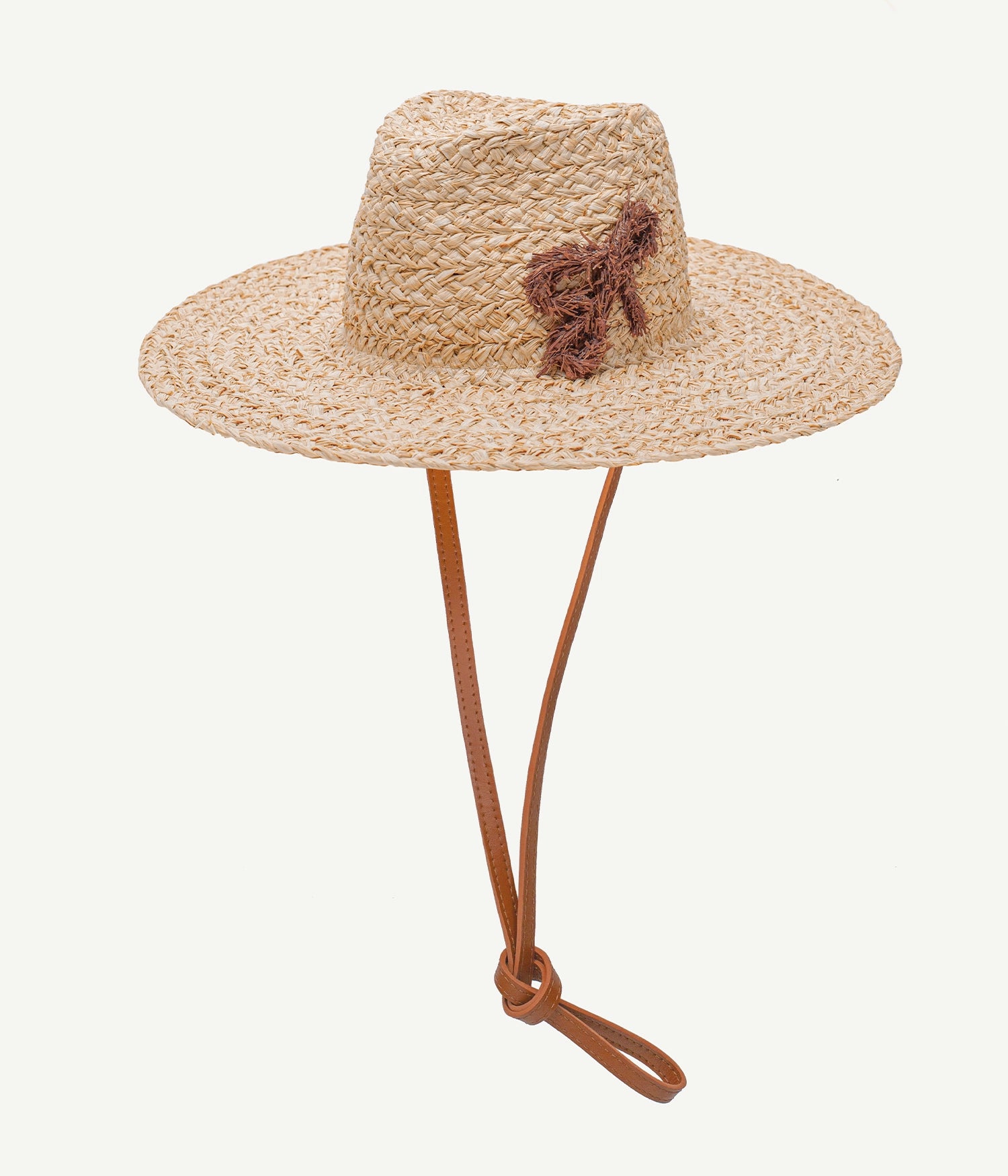 RB Gifts For Him, Monogram-embellished Straw Fedora Hat
