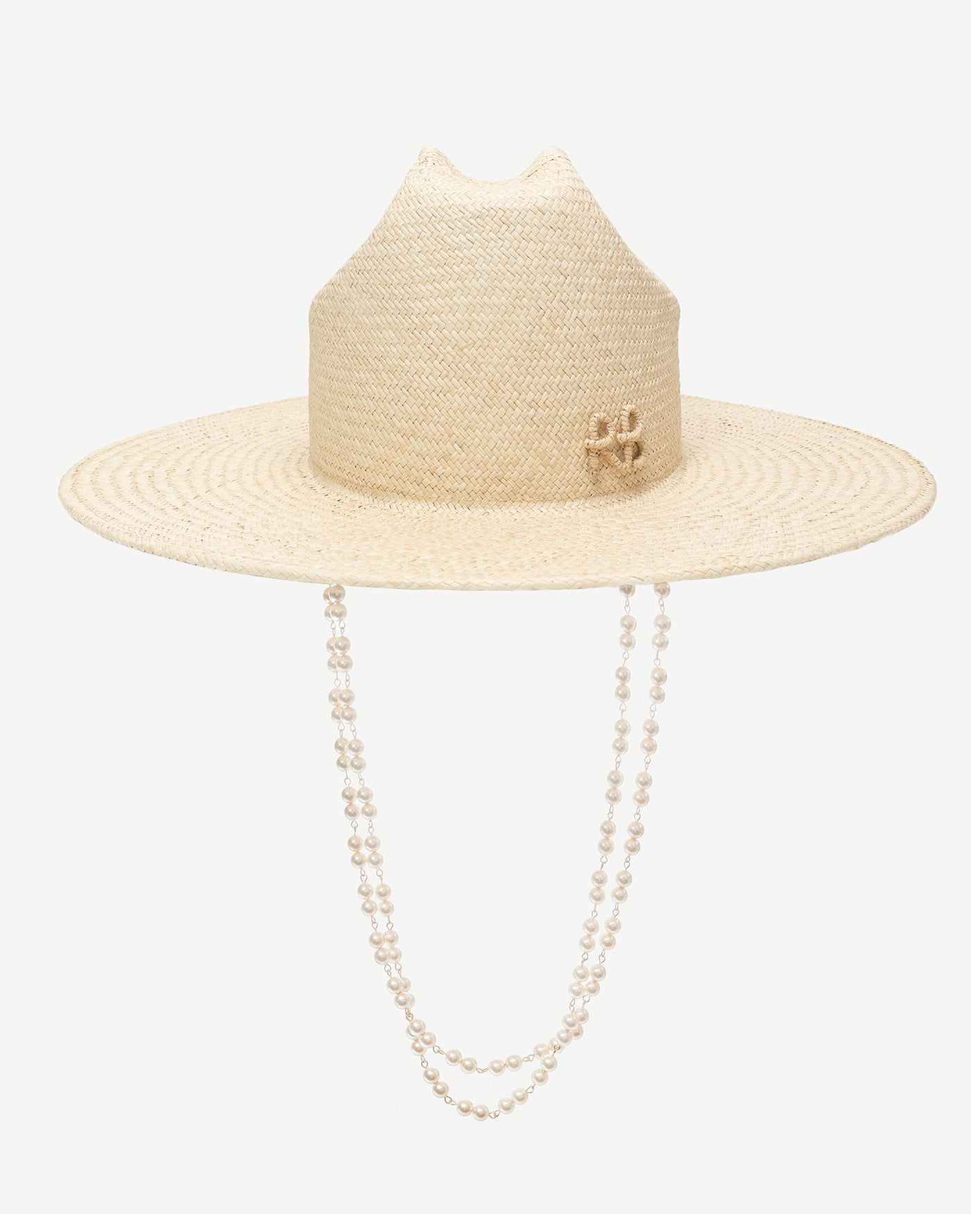 Double Chain Strap Fedora Hat
