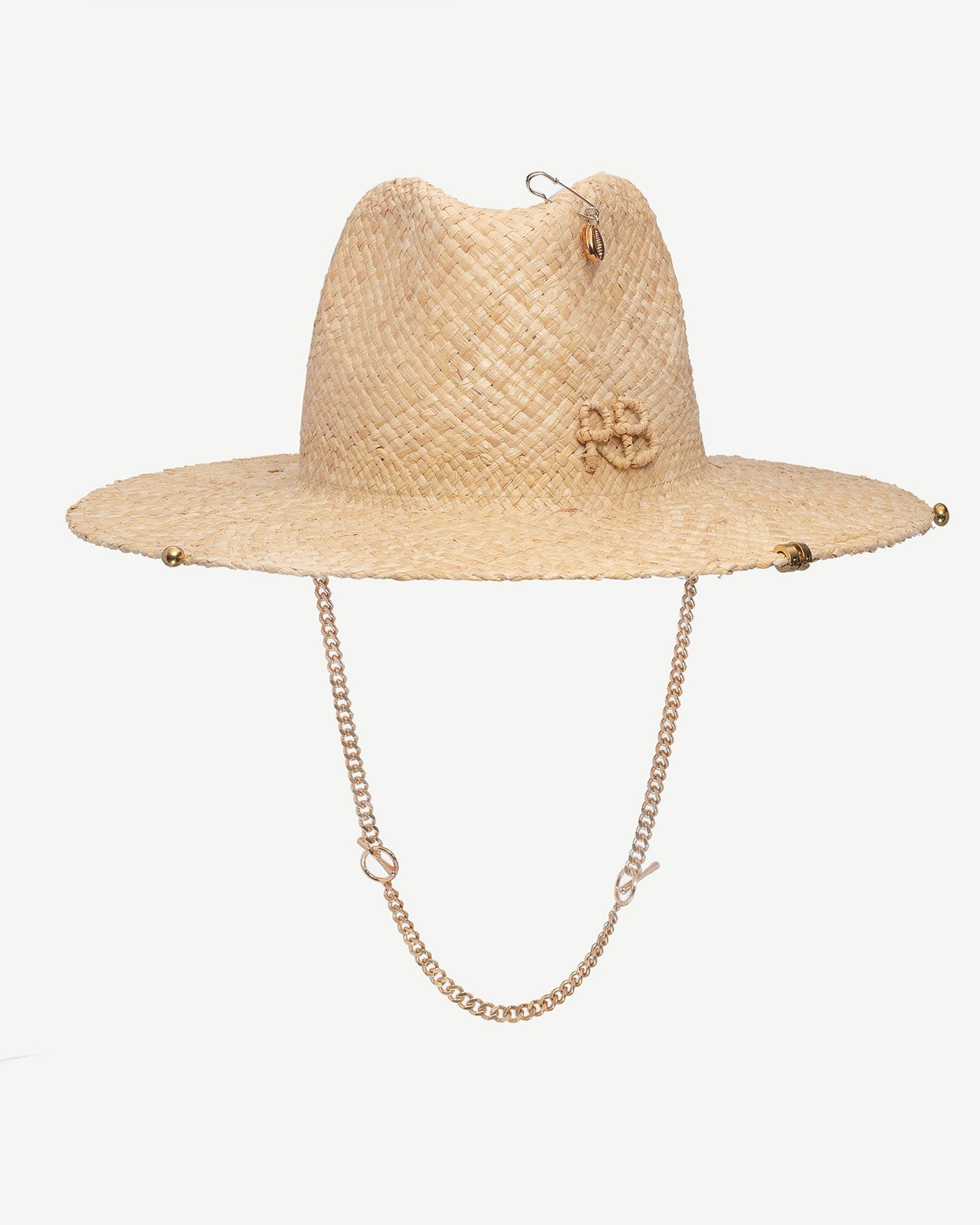 Photo, Fedora Hat, Chain Strap Fedora Hat