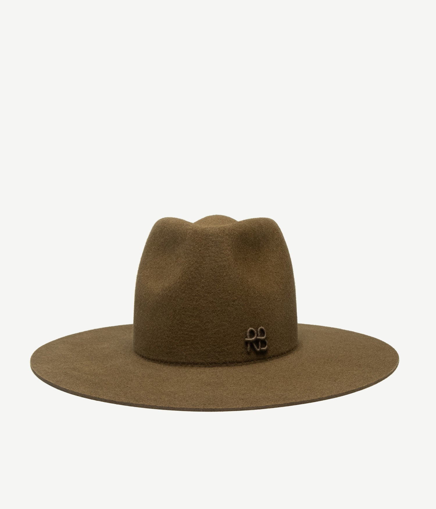 Logo-embellished Fedora Hat