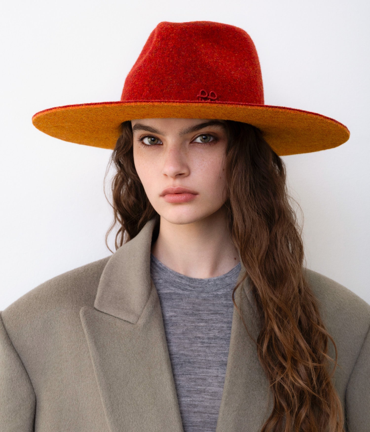 Two-colored Fedora Hat