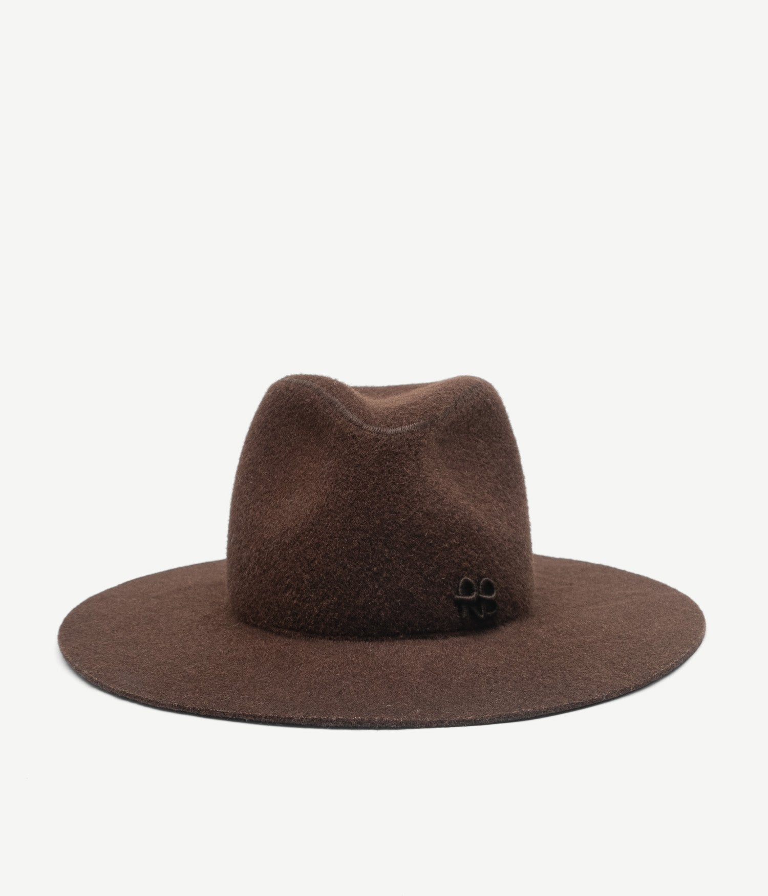 Monogram-embellished Fedora Hat