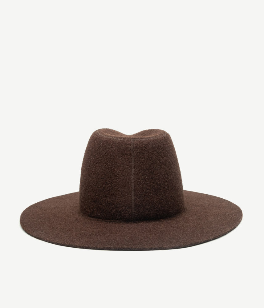 Monogram-embellished Fedora Hat