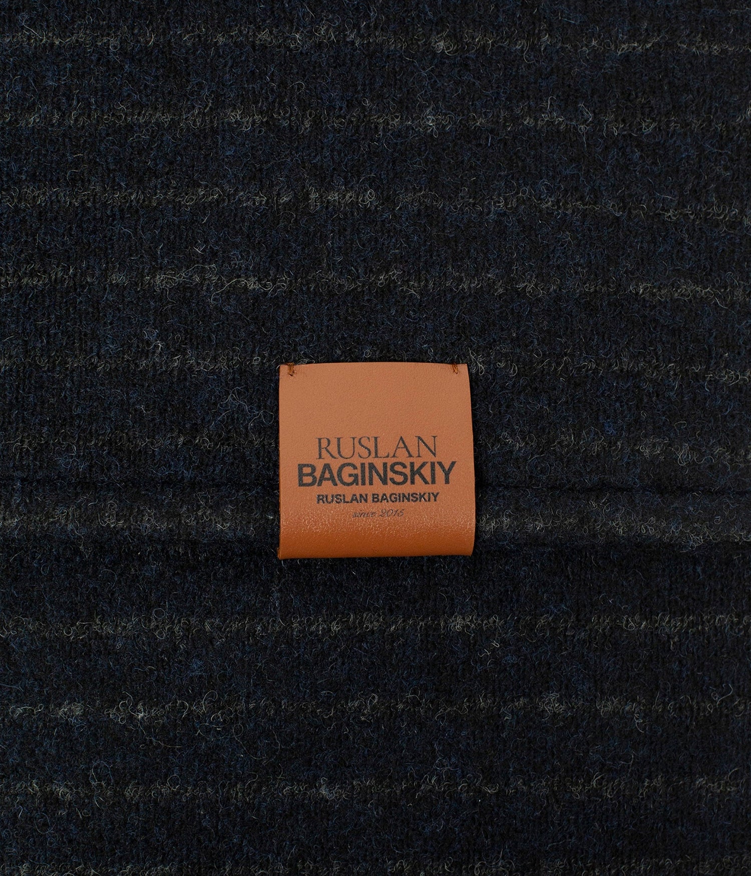 Photo, , Stripe-Pattern Hooded Scarf