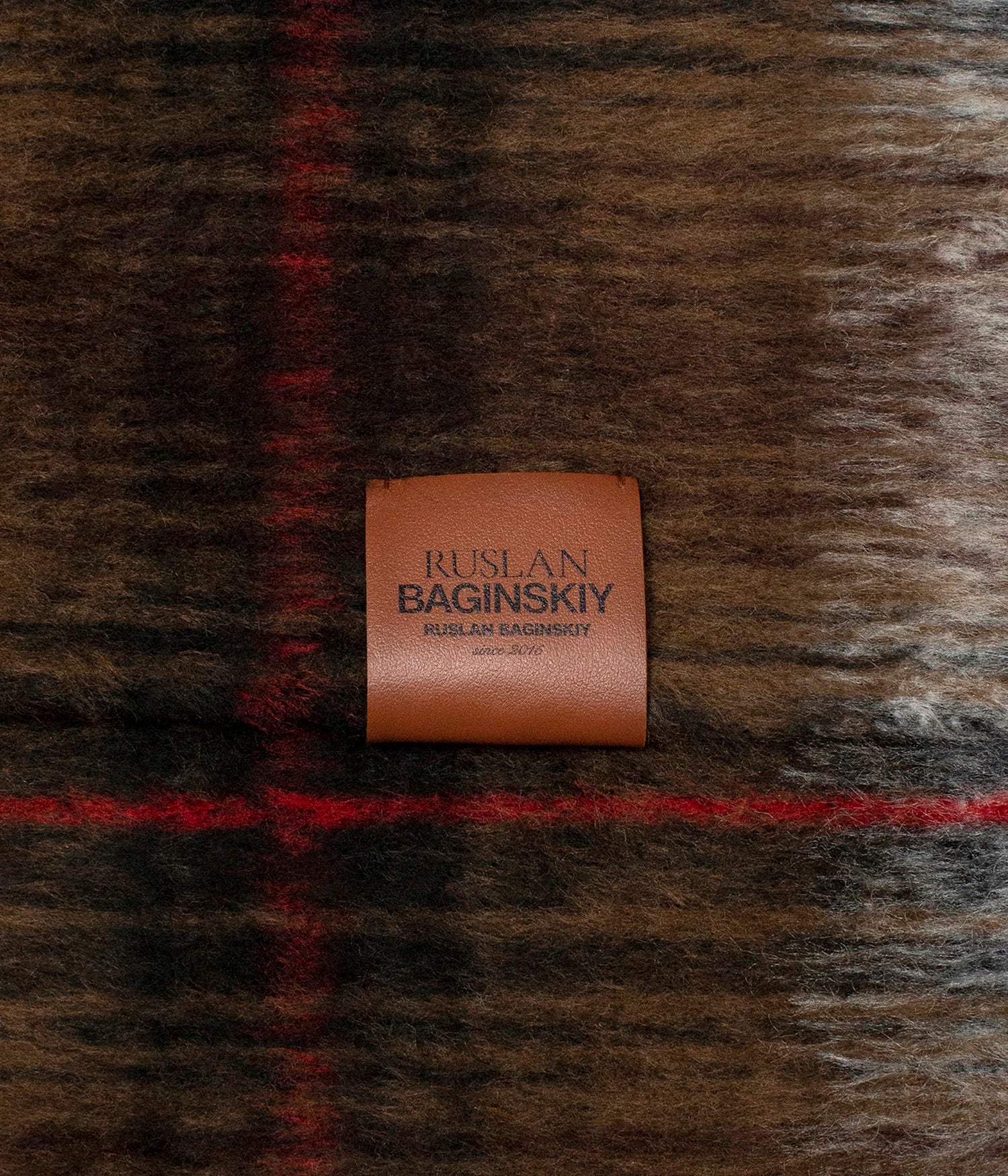 Photo, , Checked Hooded Scarf