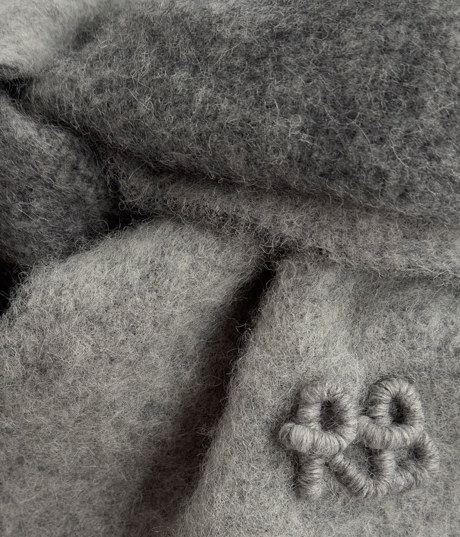 COS PRINTED ALPACA-BLEND SCARF アルパカブレンド PRINTED ALPACA BLEND SCARF - Gray | ZARA Canada