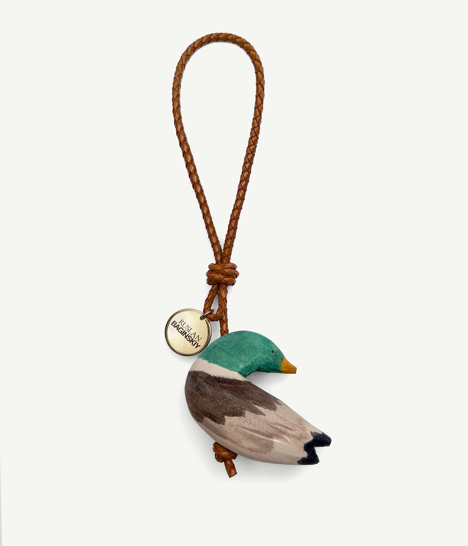 Bag Charm: Green Duck