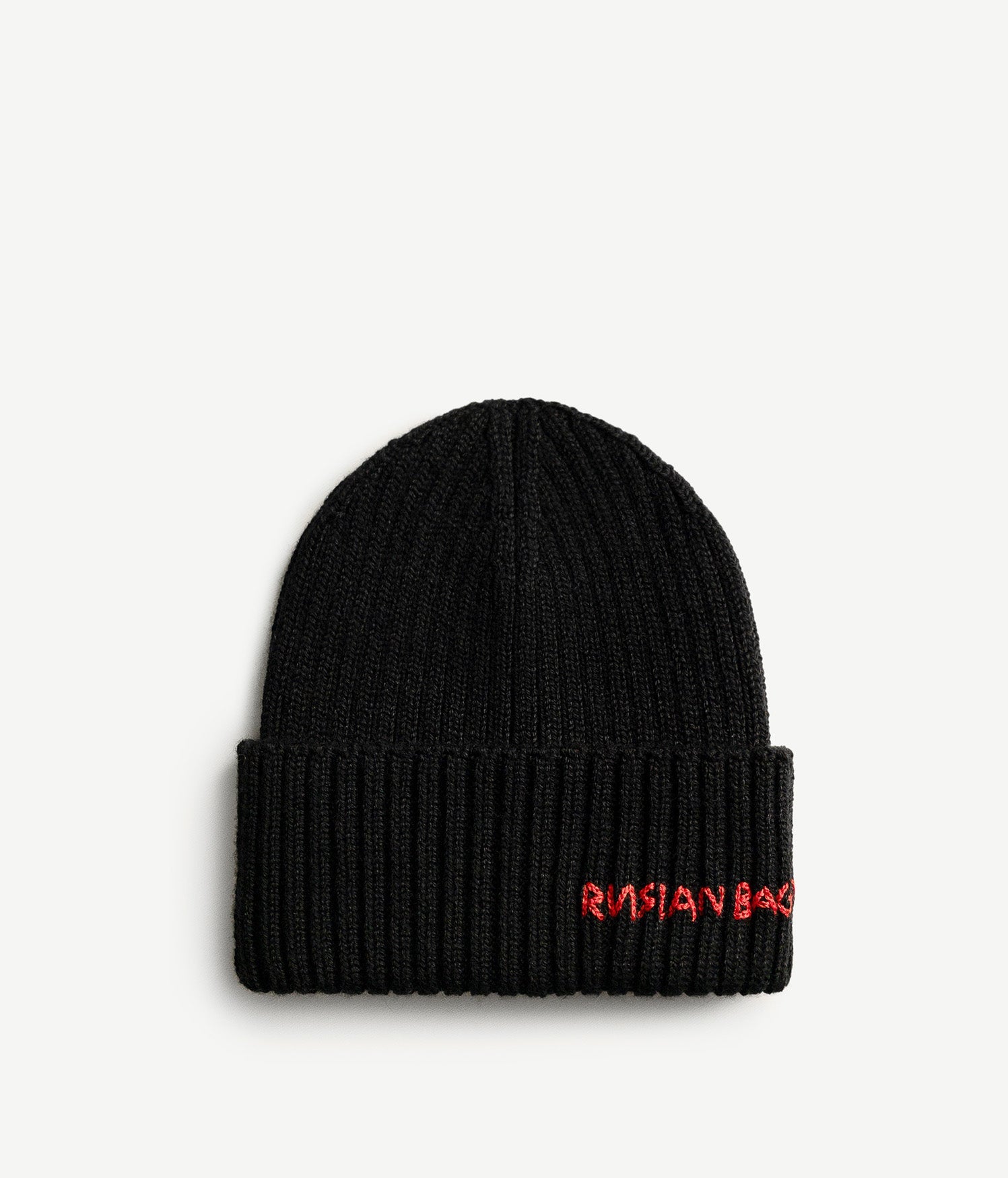 Monogram-embroidered Wool Beanie