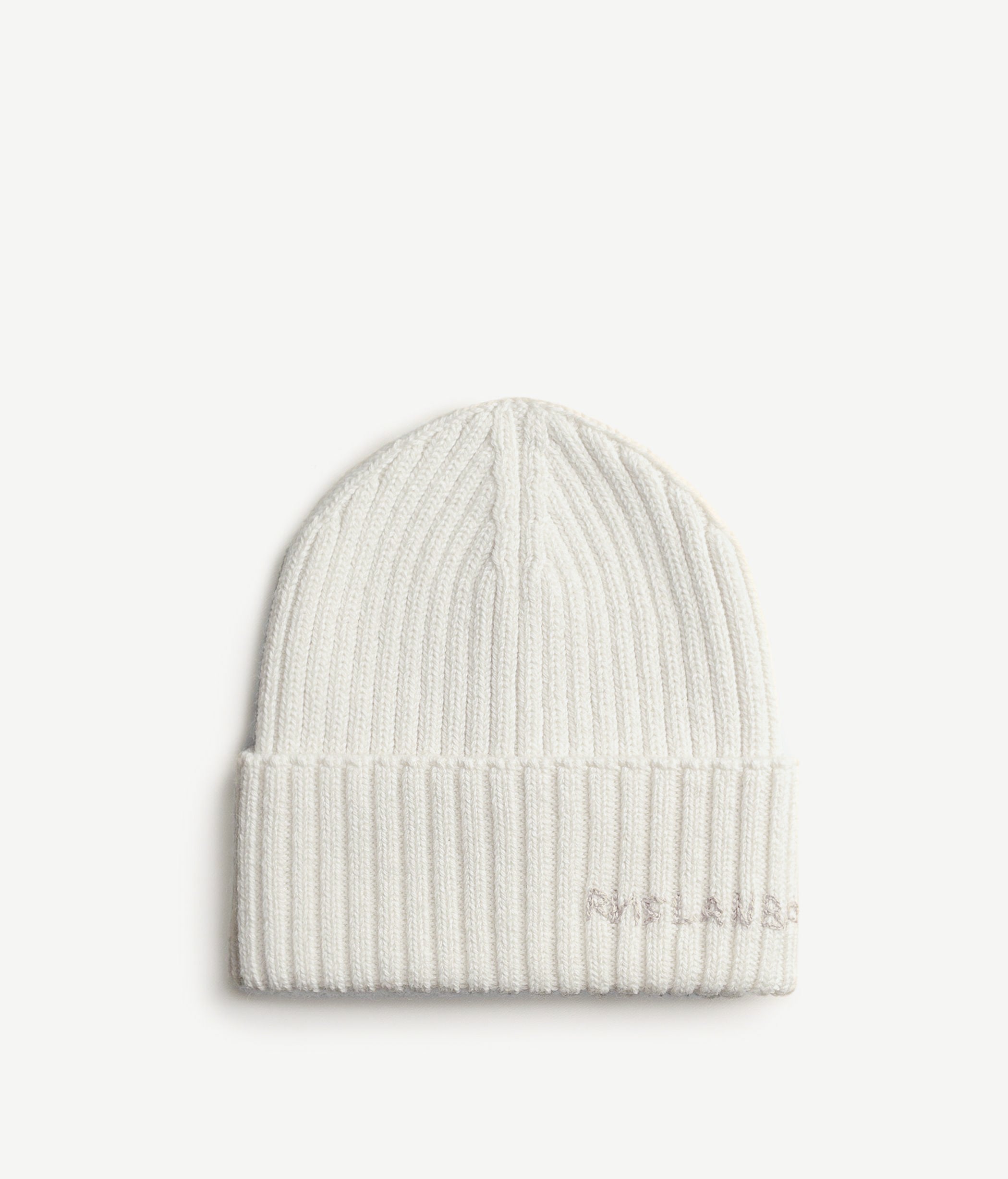 Monogram-embroidered Wool-blend Beanie