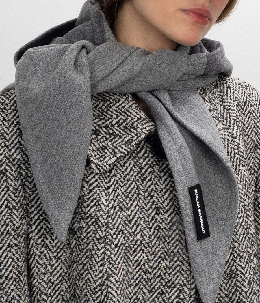 Ruslan Baginskiy Winter Sale, "Houstka" Hood HOD030/031-WP-W-FLT-OS Ruslan Baginskiy