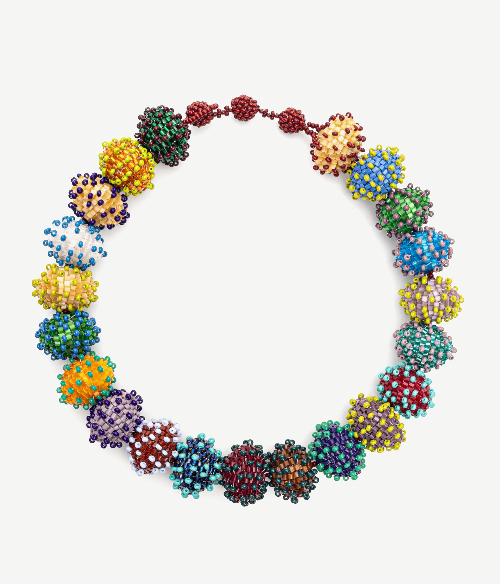 Ruslan Baginskiy Jewelry collection, SKARBY Multi-Color Beaded Necklace