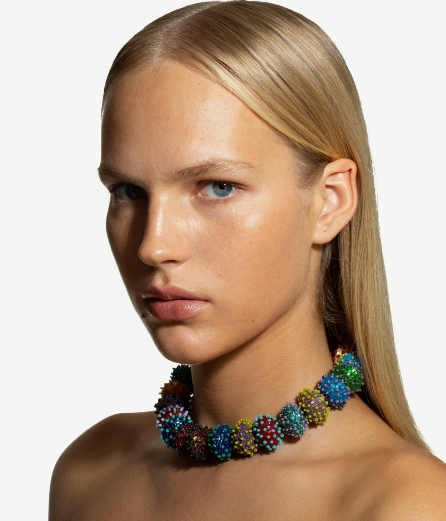 Ruslan Baginskiy Jewelry collection, SKARBY Multi-Color Beaded Necklace