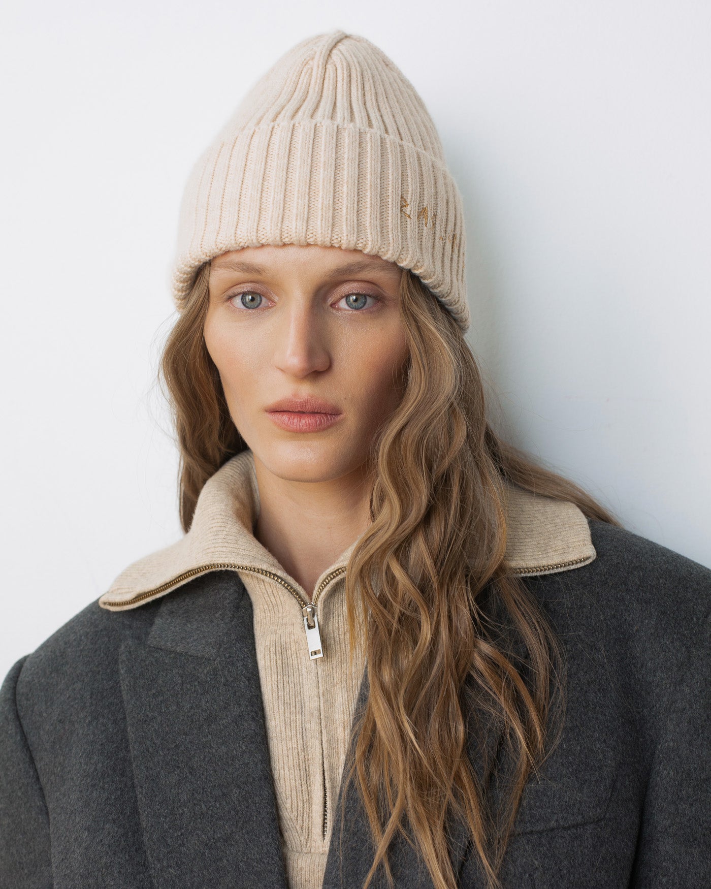 Photo, All Knits, Monogram-embroidered Wool Beanie