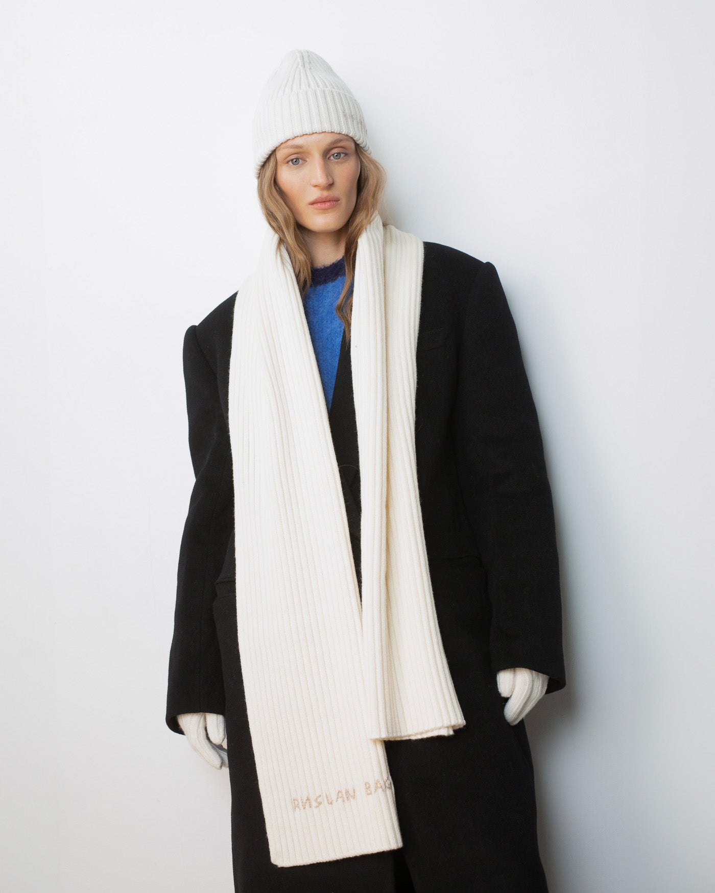 Photo, All Knits, Monogram-embroidered Wool-blend Beanie