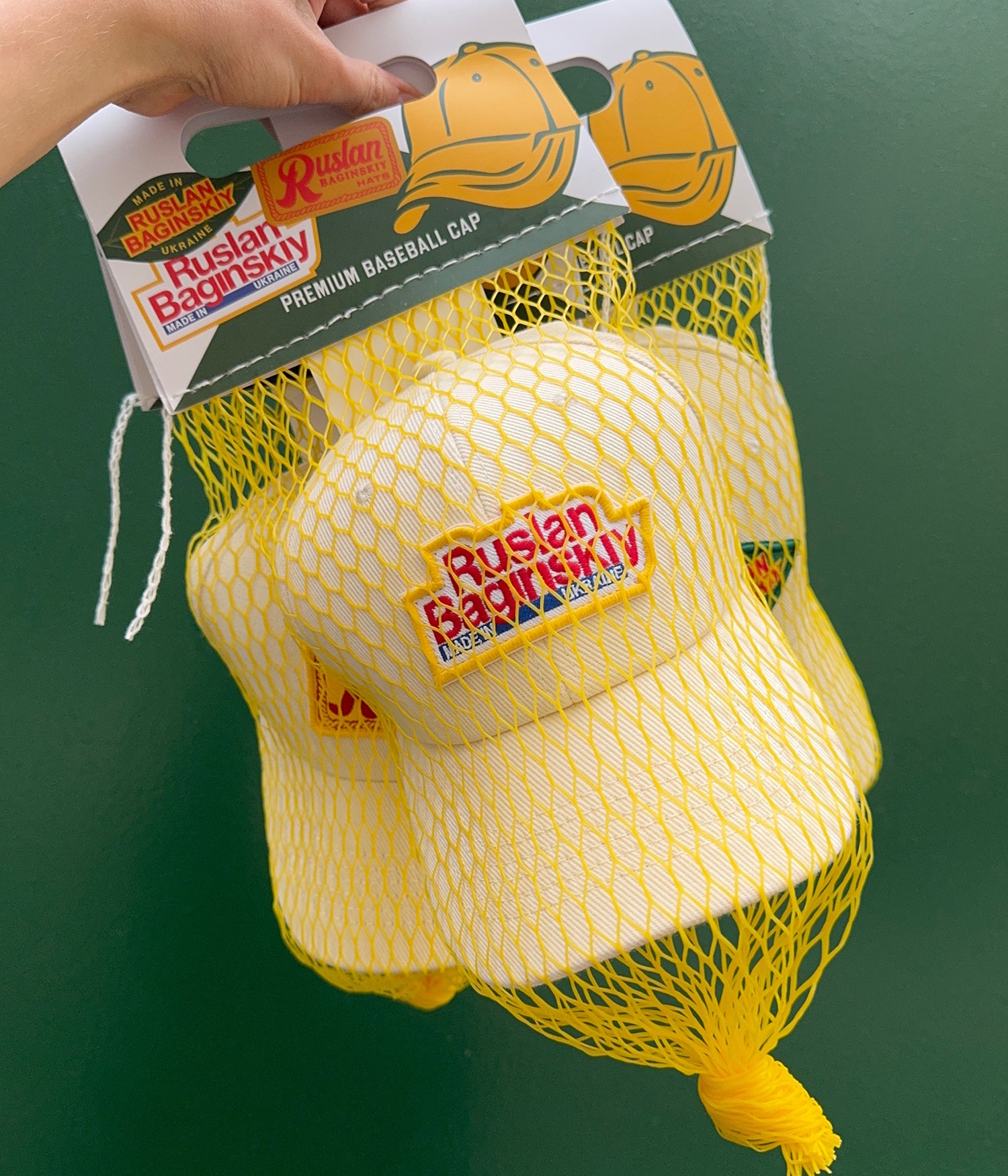SS2025 drop 1, Fruit Sticker Baseball Cap