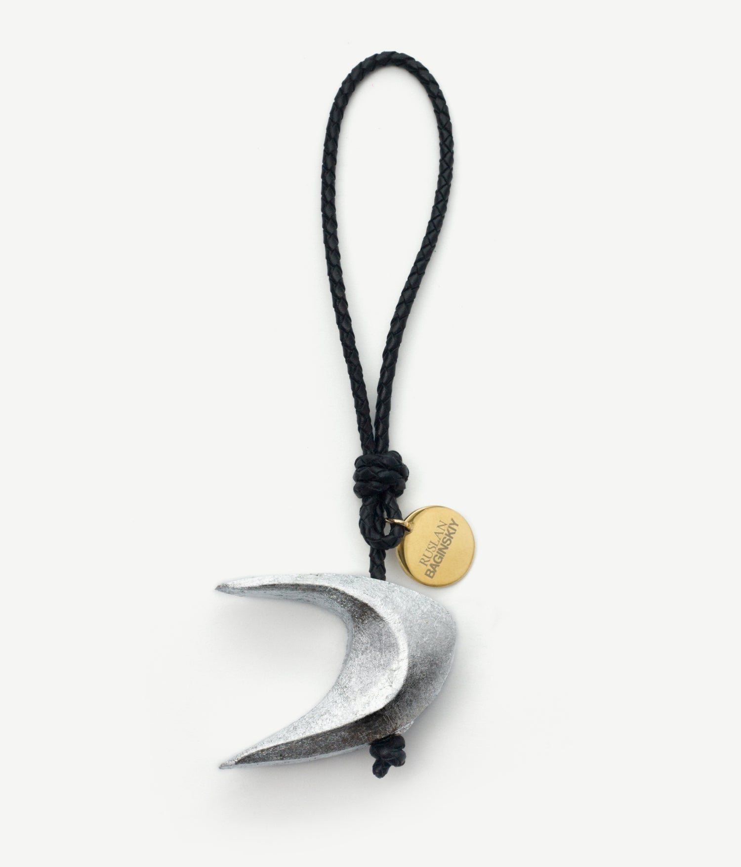 Photo, , Bag Charm: Silver Crescent