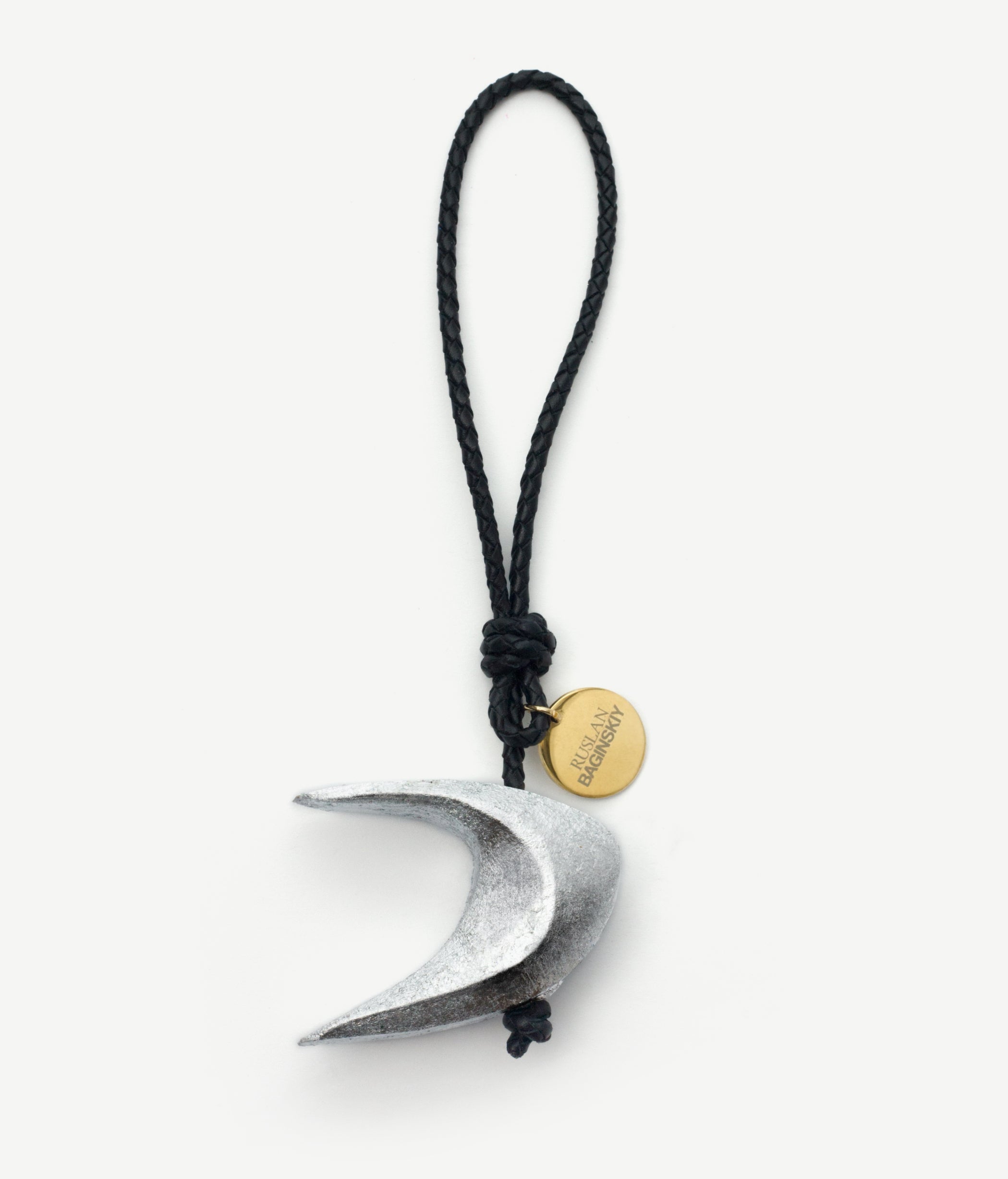 RB Bag Charm, Bag Charm: Silver Crescent