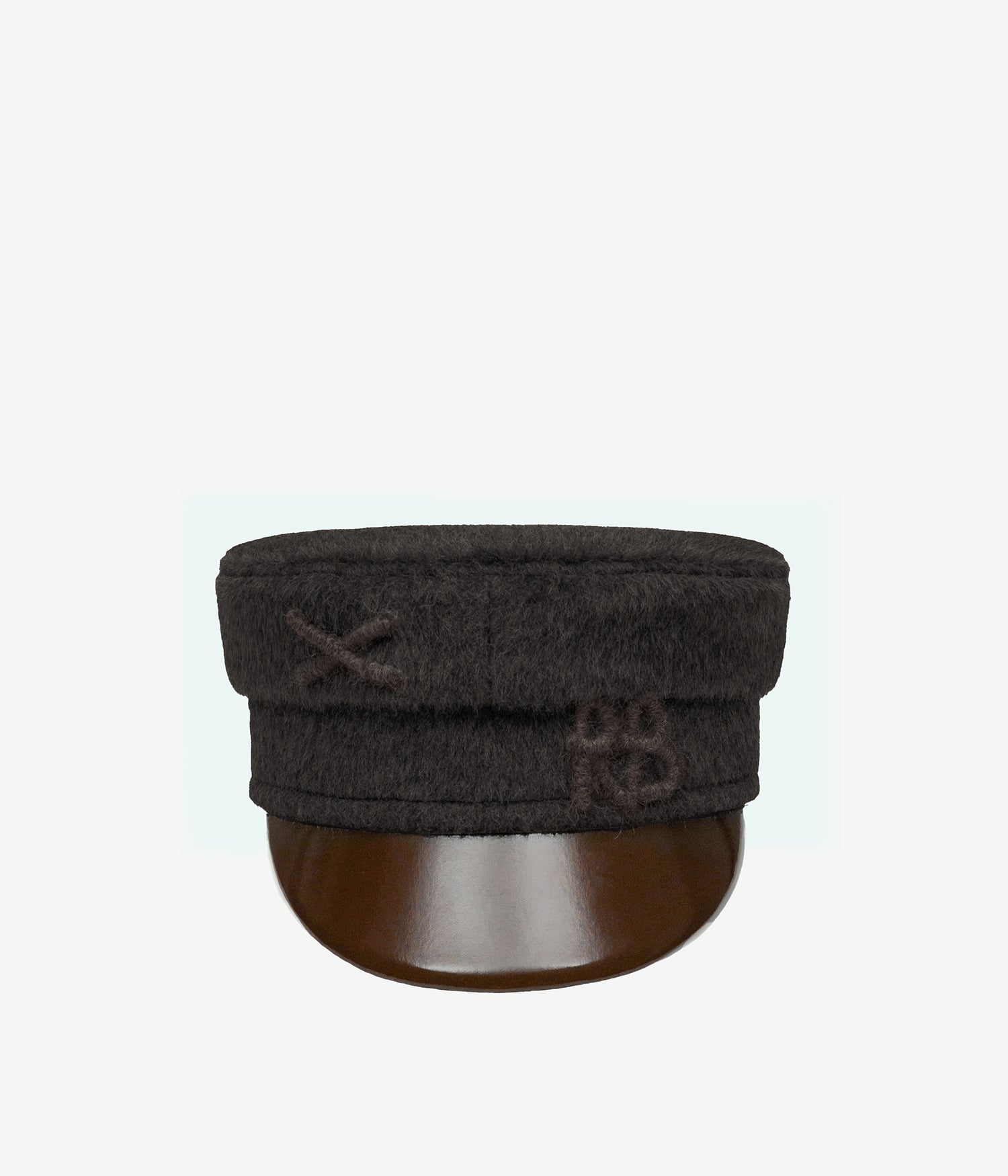 44_10_40, Monogram-embellished Baker Boy Cap