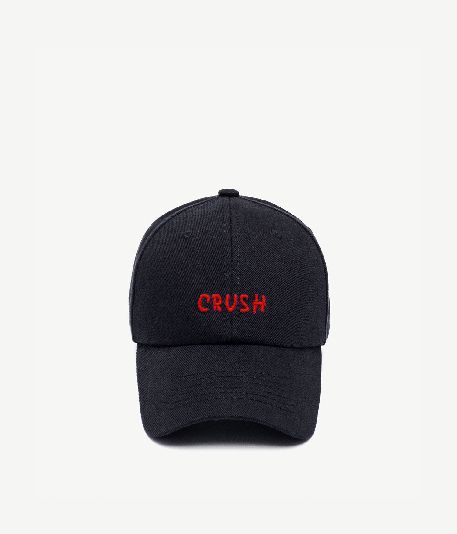 "Crush" Baseball Cap, Тільки в онлайн магазині.Бейсболка CRUSH — для того, хто не виходить з твоїх думок.Кохання з першого погляду чи почуття, що розпалюються з часом? Таємне чи відкрите захоплення? На себе чи на когось особливого?Ця бейсболка створена, щоб привертати увагу. Бо справжній краш завжди змушує озиратися.