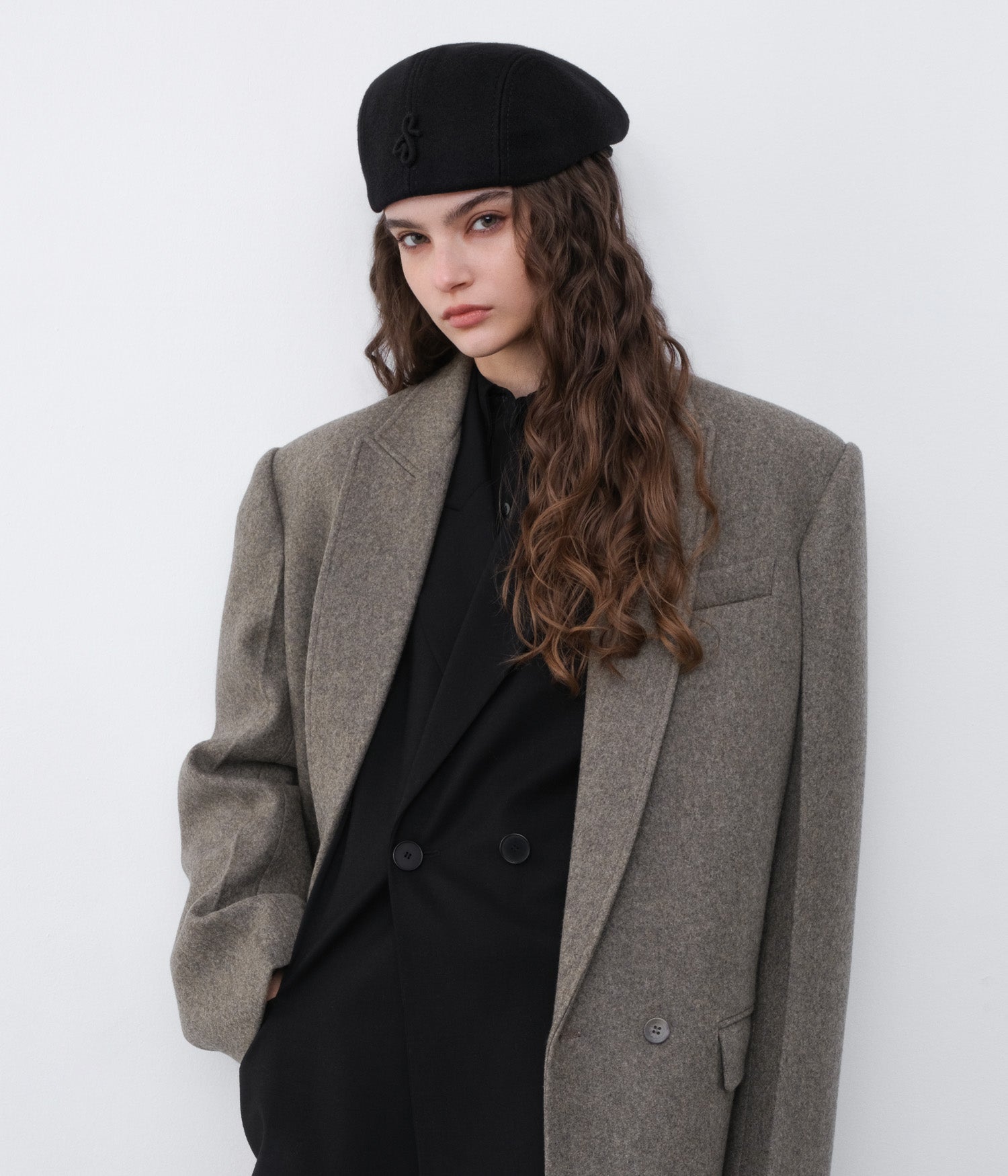 Monogram-embellished Ivy Cap
