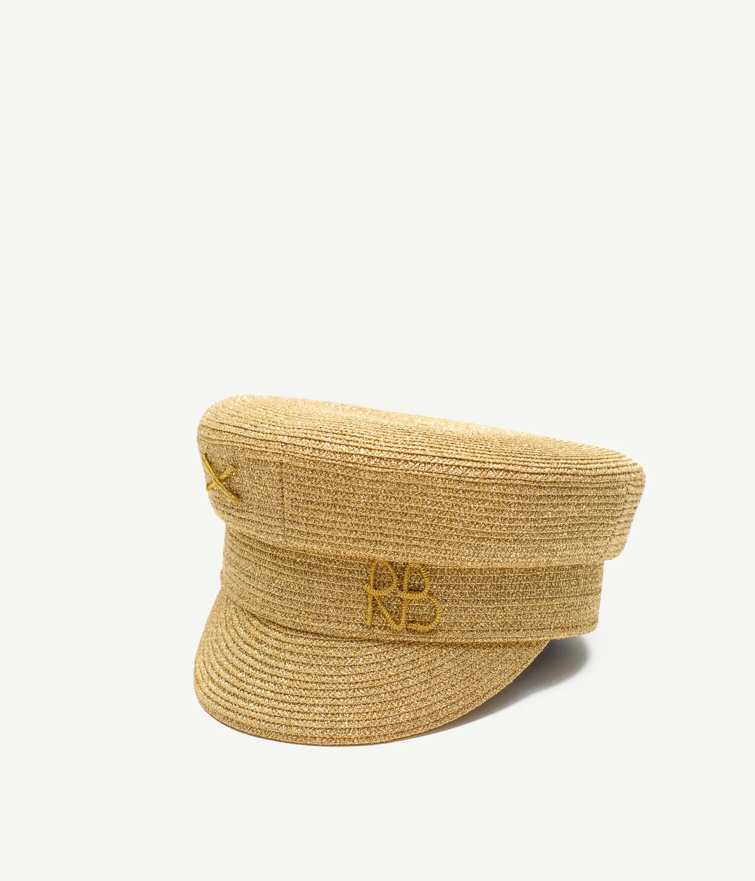 Logo-embellished Baker Boy Cap