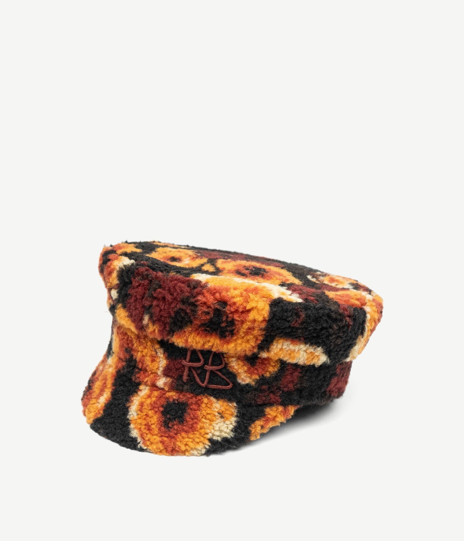 Faux Fur Baker Boy Cap