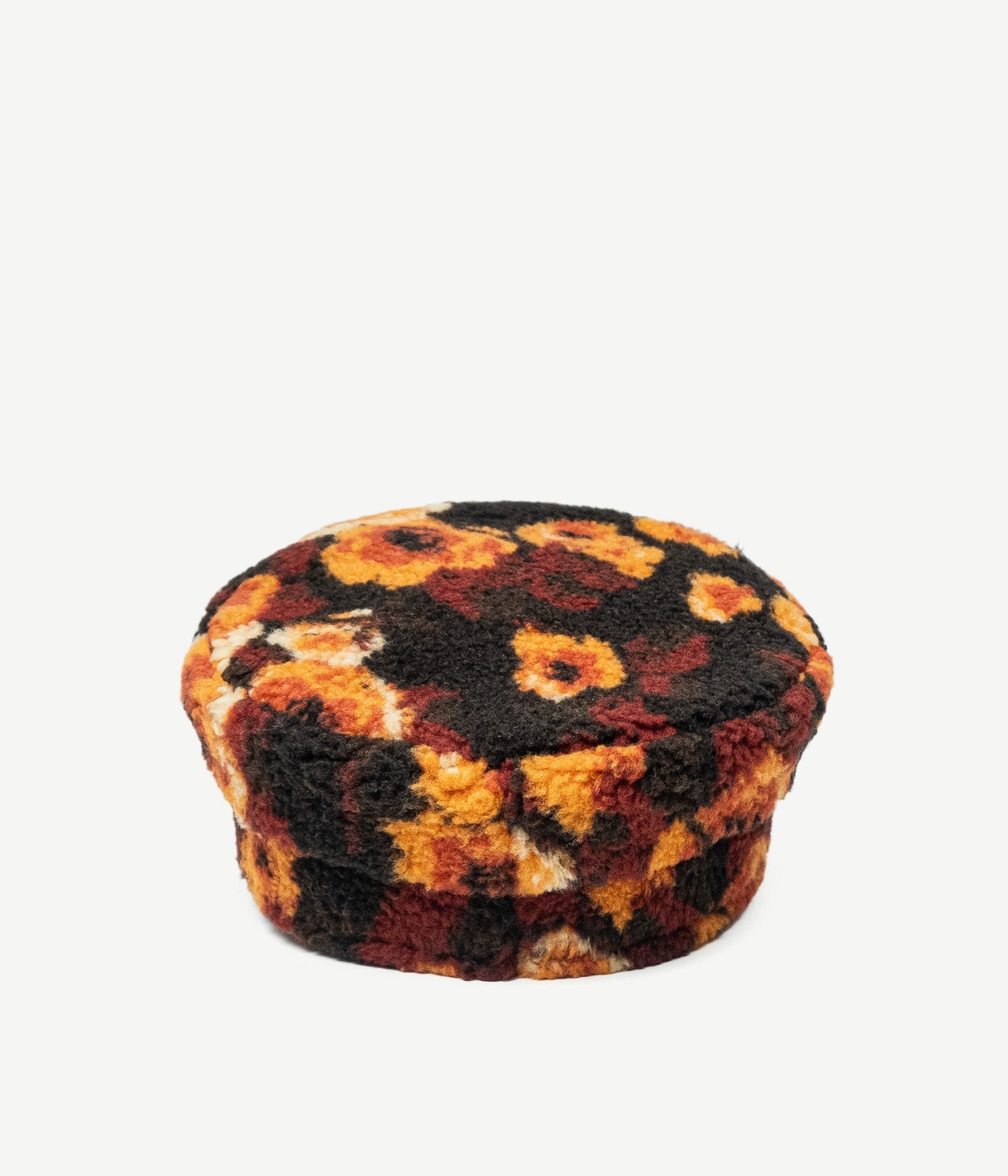 Faux Fur Baker Boy Cap