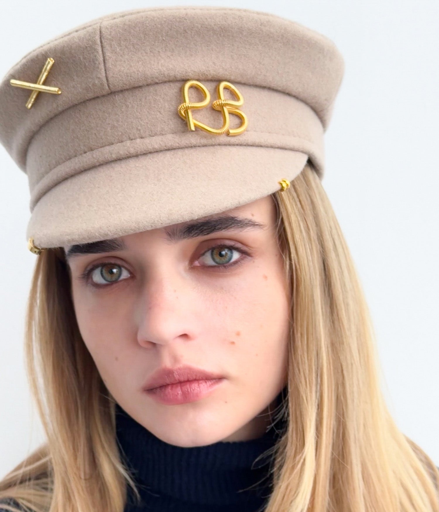 Piercing-inspired Baker Boy Cap