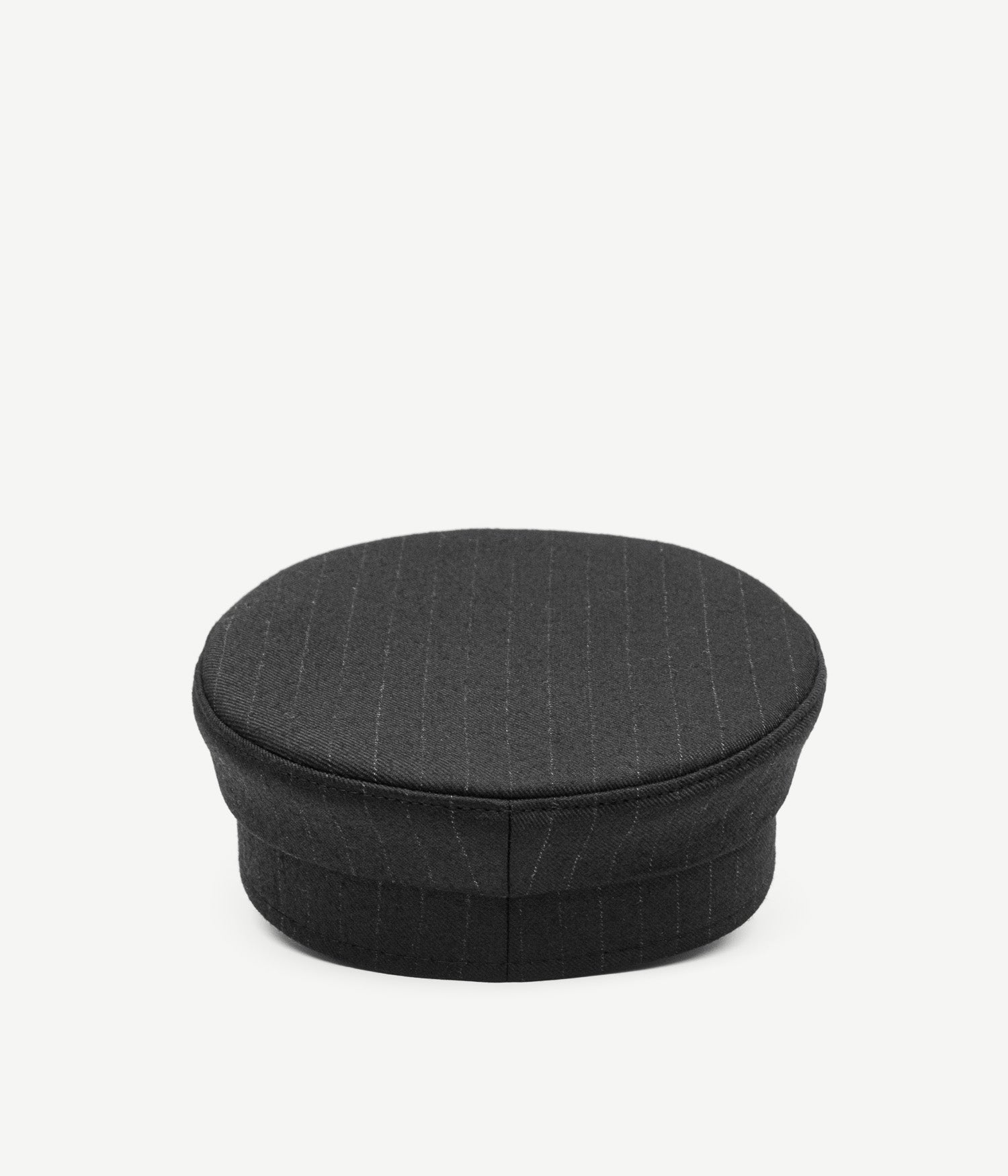 Logo-embellished Stripe-Pattern Baker Boy Cap