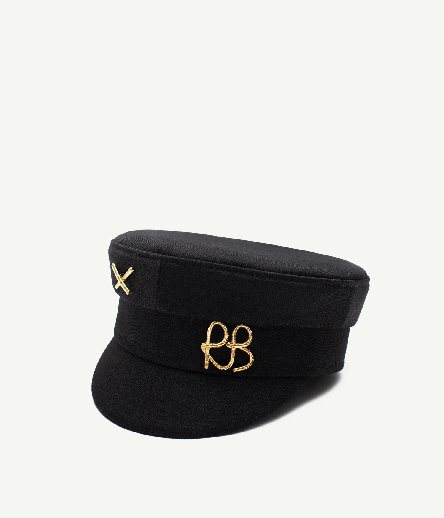 Logo-embellished Baker Boy Cap