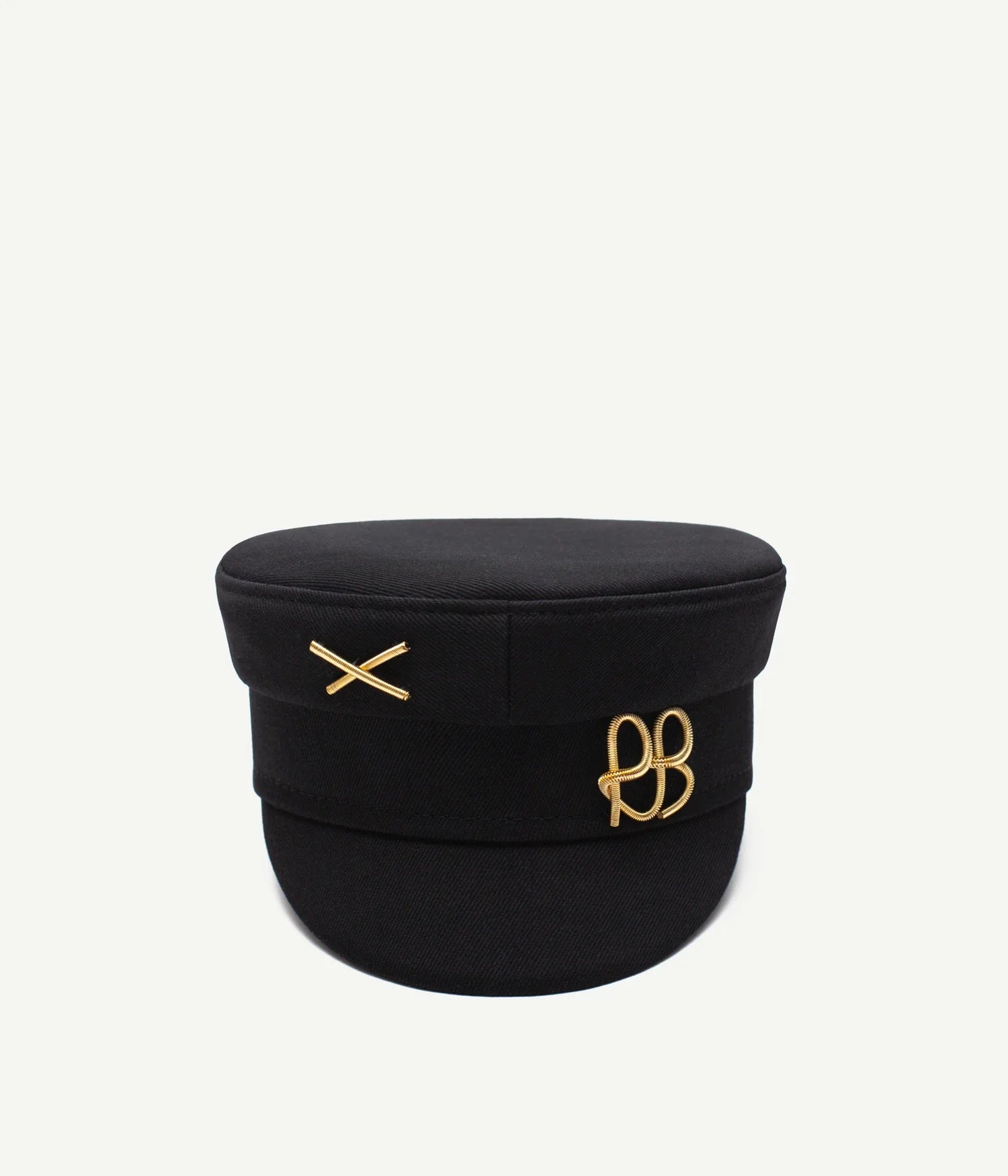 Logo-embellished Baker Boy Cap