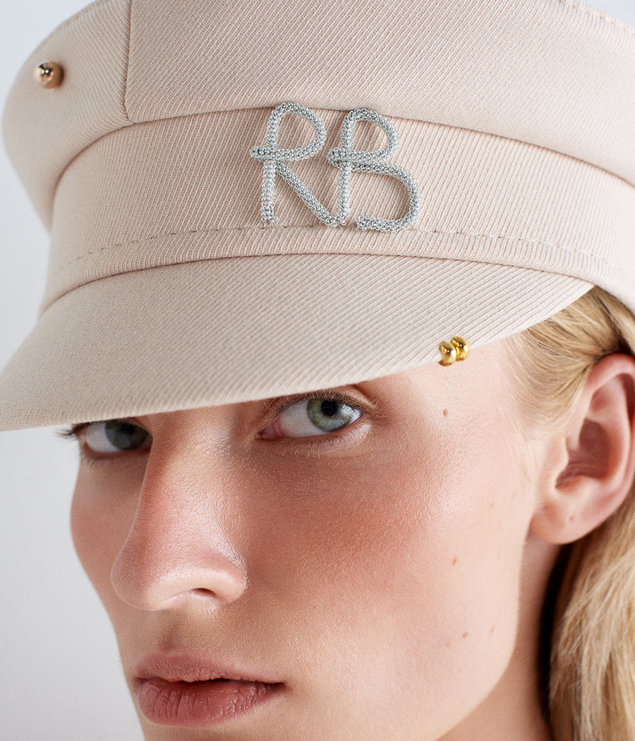 Photo, Baker Boy Cap, Pierced Baker Boy Cap