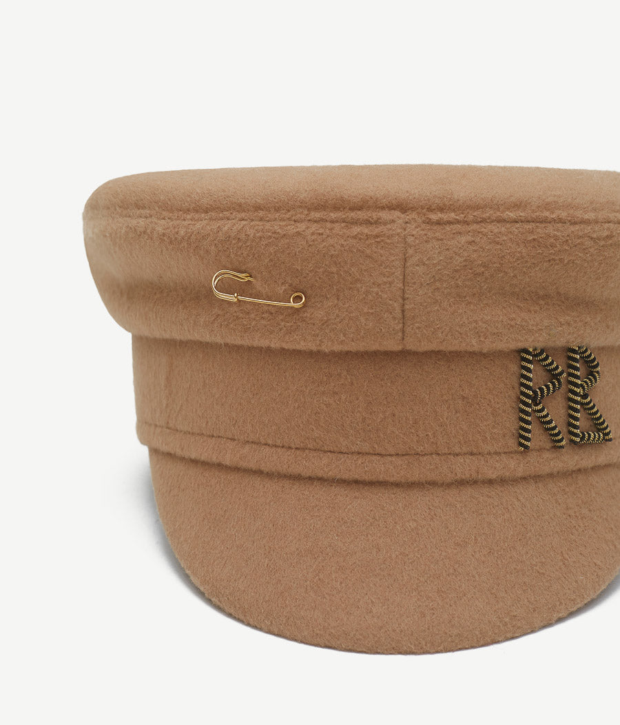 Safety-pin Baker Boy Cap KPC036-W-PNS-XXS Ruslan Baginskiy