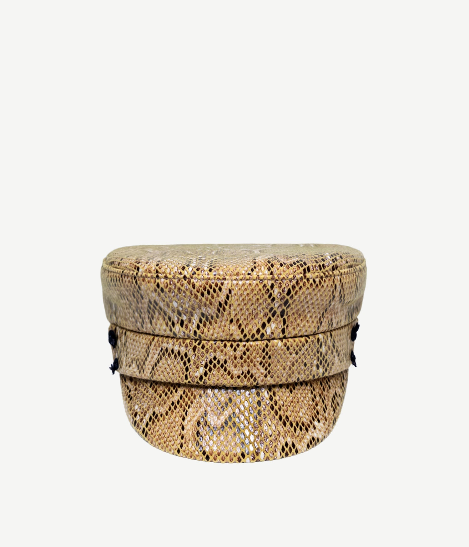 Black Friday Archive by RB, Snake-print Baker Boy Cap