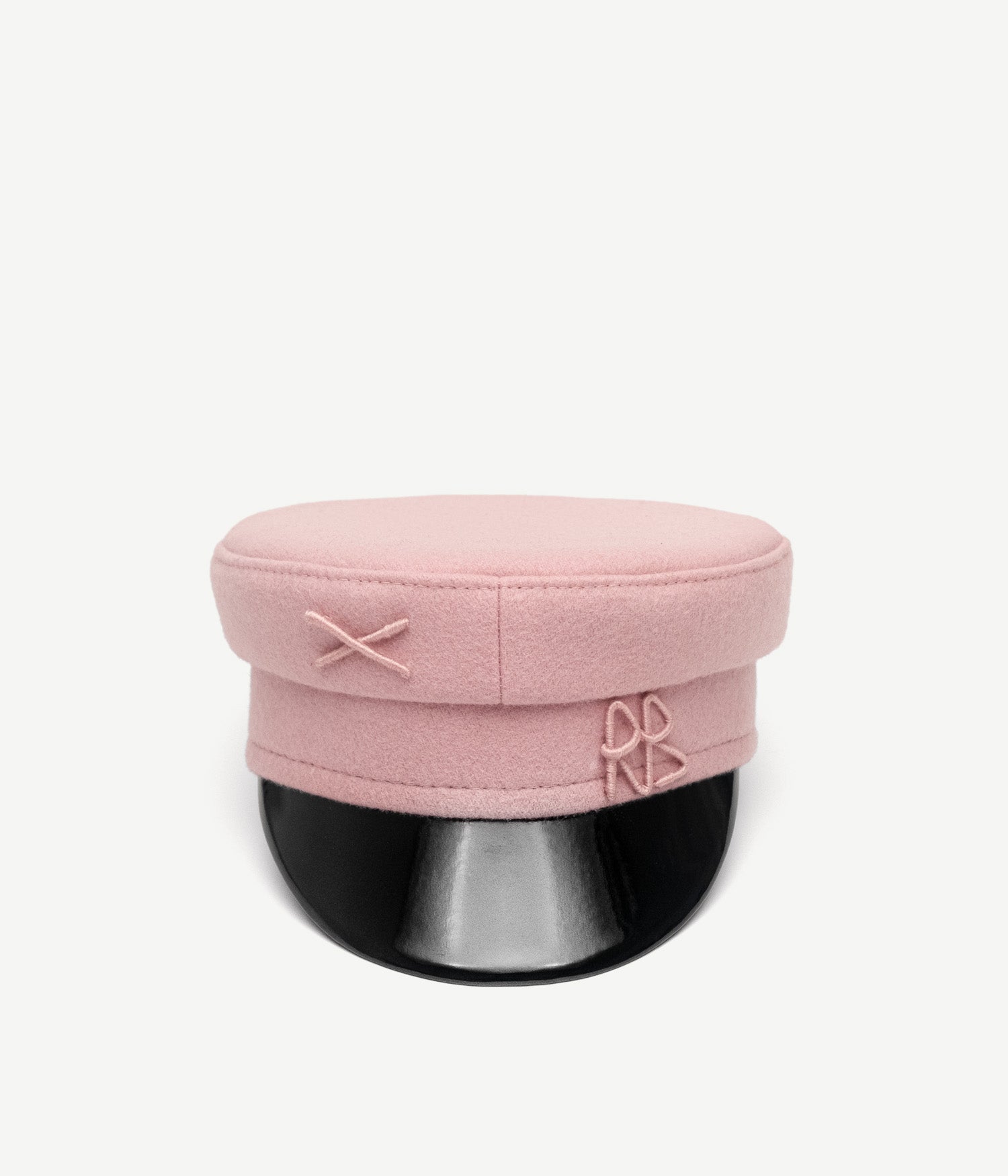 Ruslan Baginskiy Fall-Winter 2025, Logo-embellished Baker Boy Cap