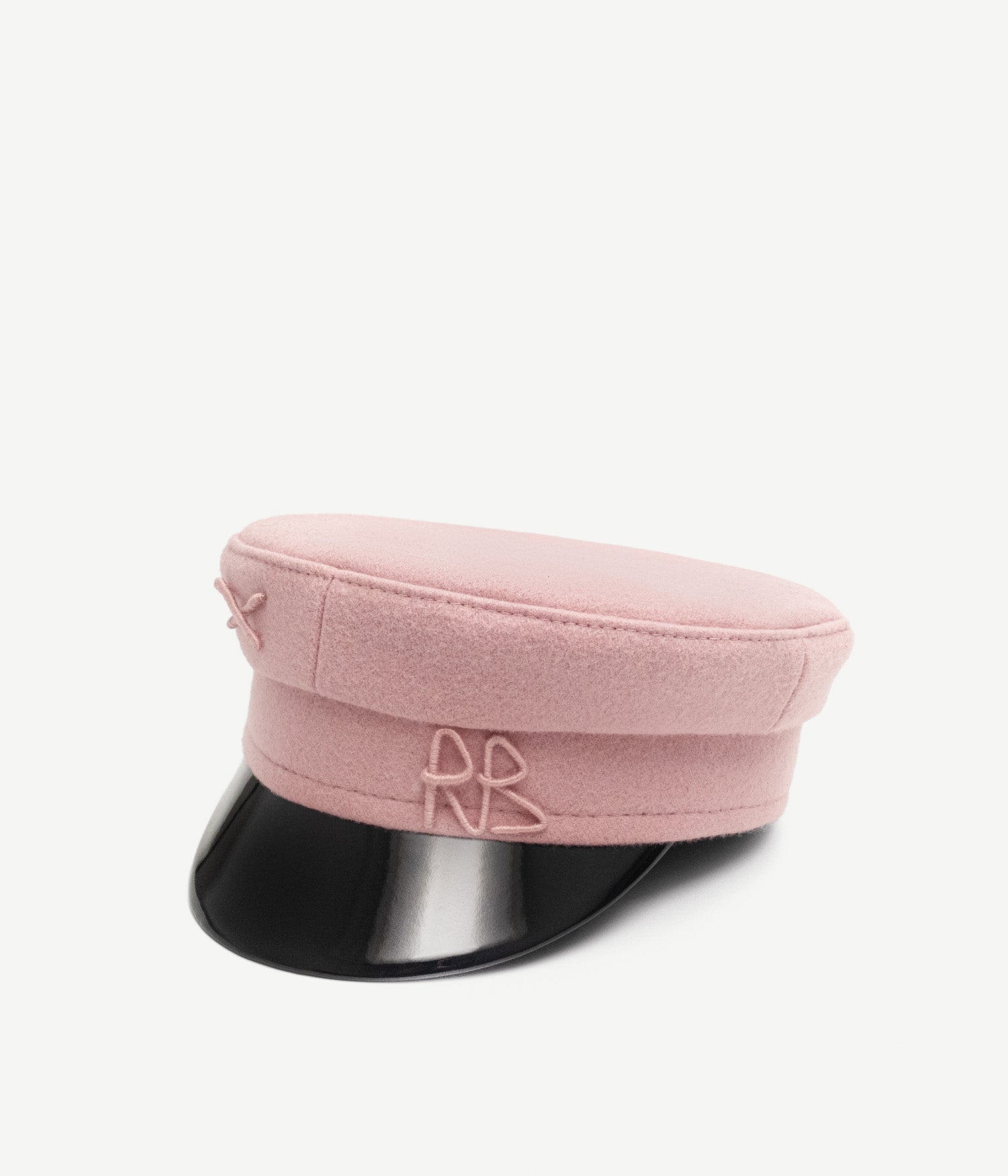 Ruslan Baginskiy Fall-Winter 2025, Logo-embellished Baker Boy Cap